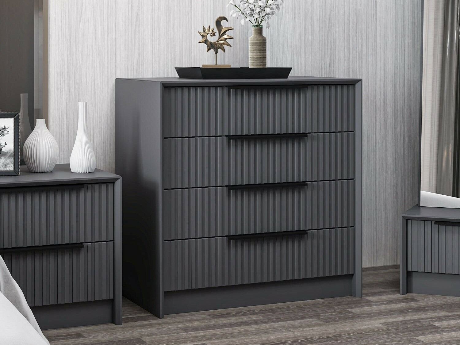 Komoda Kailua 2393 (Antracit)