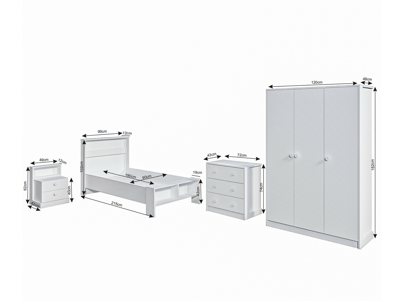 Set namještaja Marelbe 105