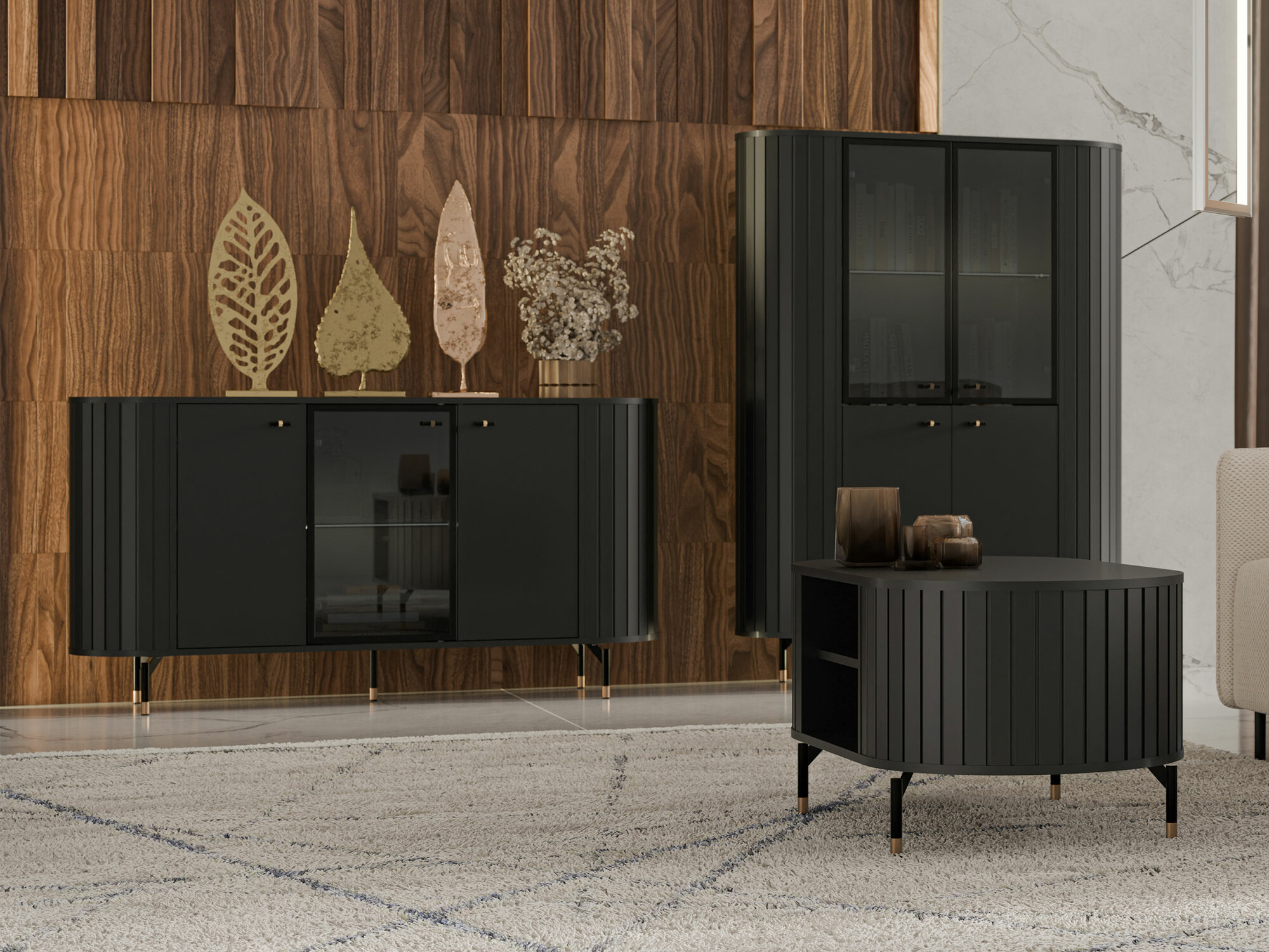 Stolić za kavu Novmono 105 (Crna)