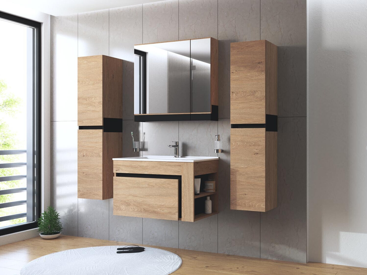 Zidni ormarić Fenetra 100