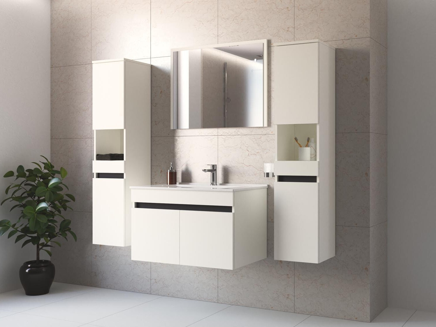 Zidni ormarić za umivaonik Benfelo 101