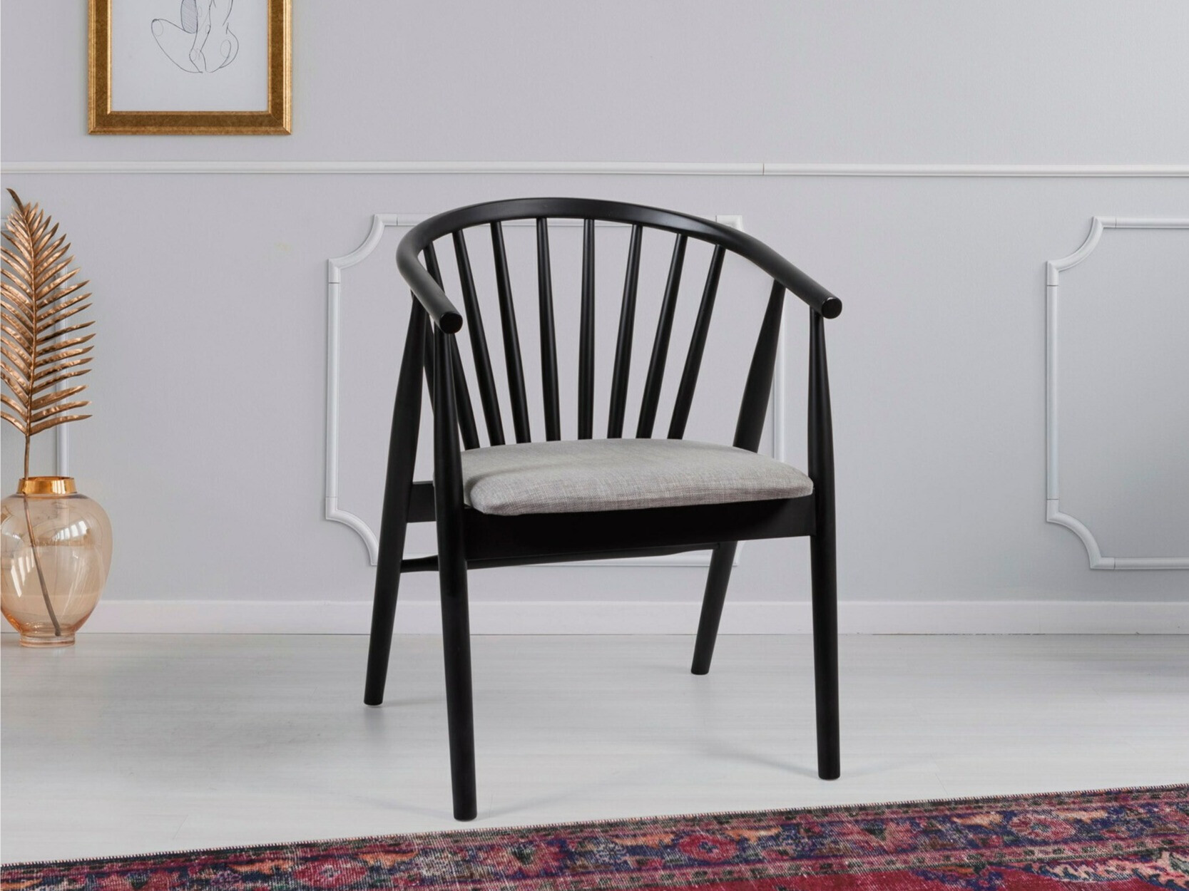 Stolica Kailua 2258 (Crna + Bež)