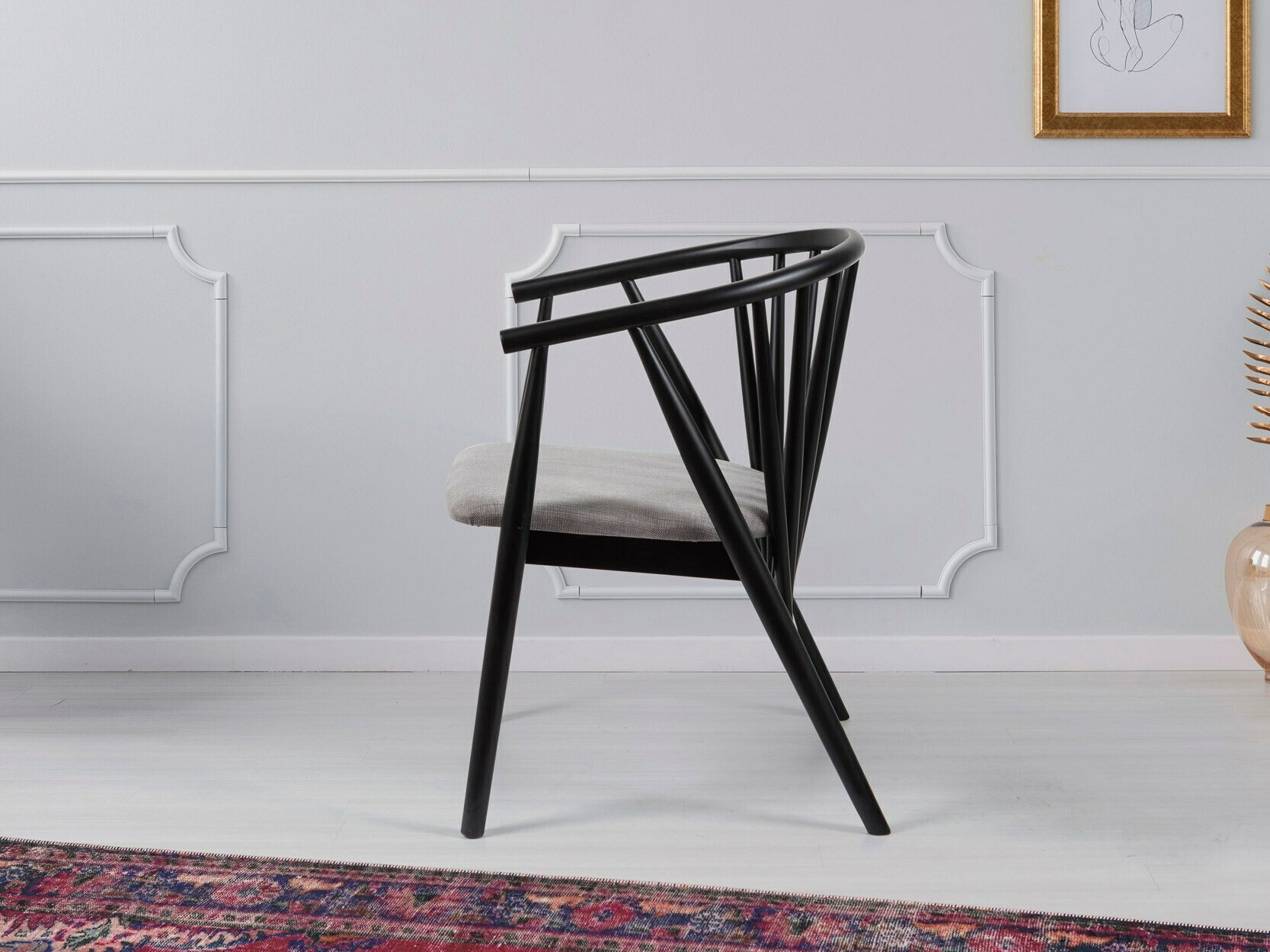 Stolica Kailua 2258 (Crna + Bež)