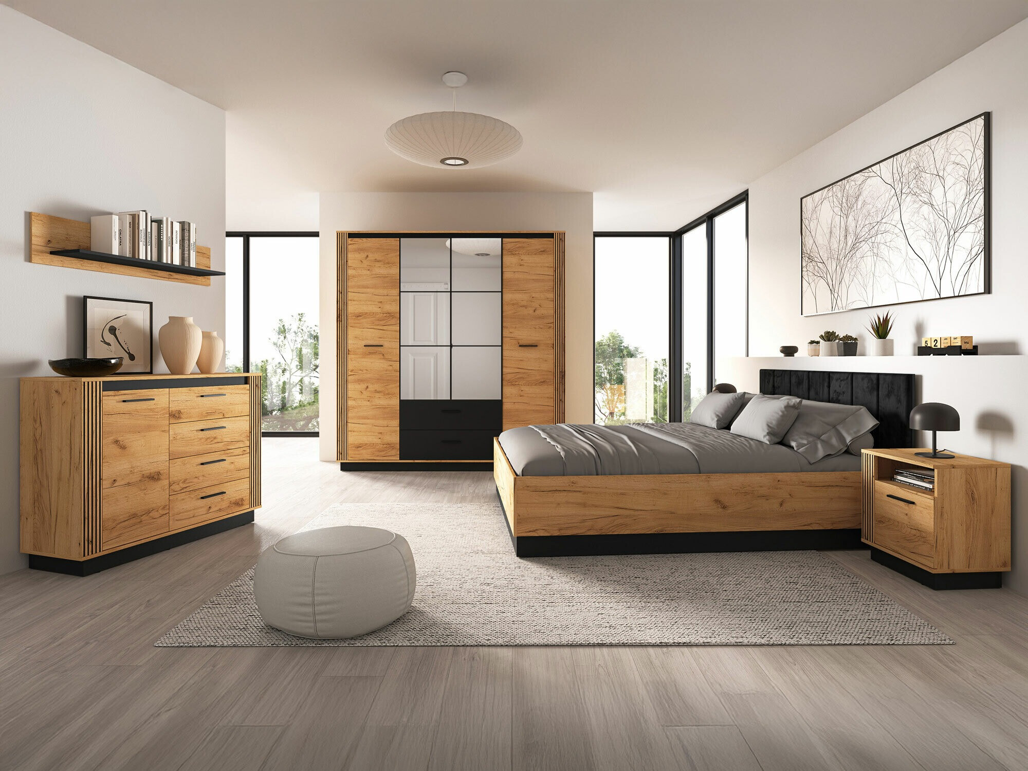 Zidna polica Livluo 108