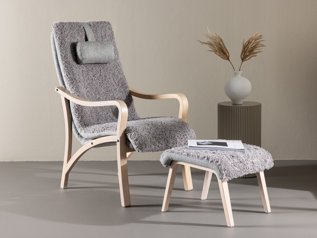 Fotelja Dallas 4495 (Svijetlo siva)