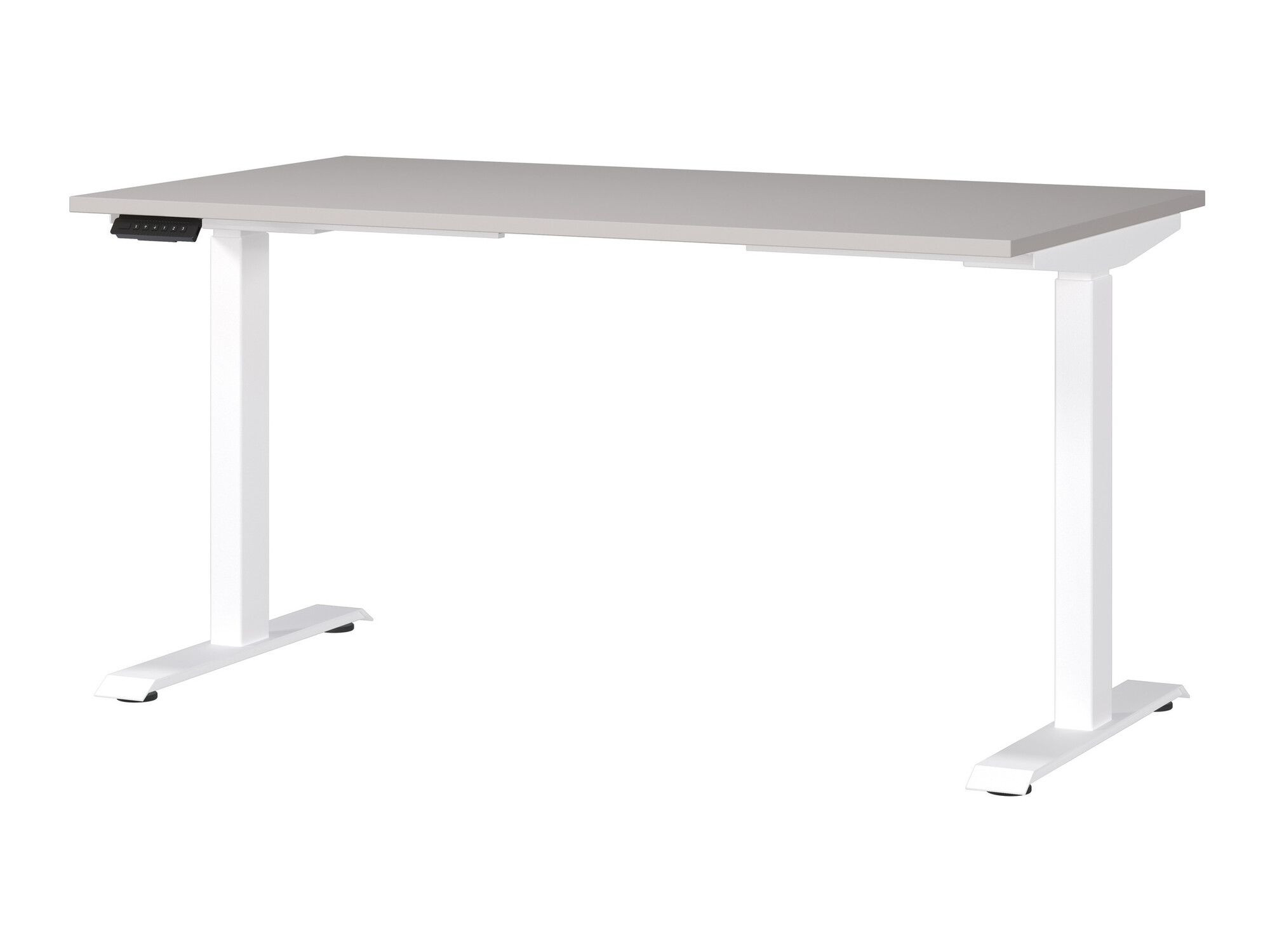 Radni stol podesiv po visini Sacramento 415 (Casmere + Bijela)