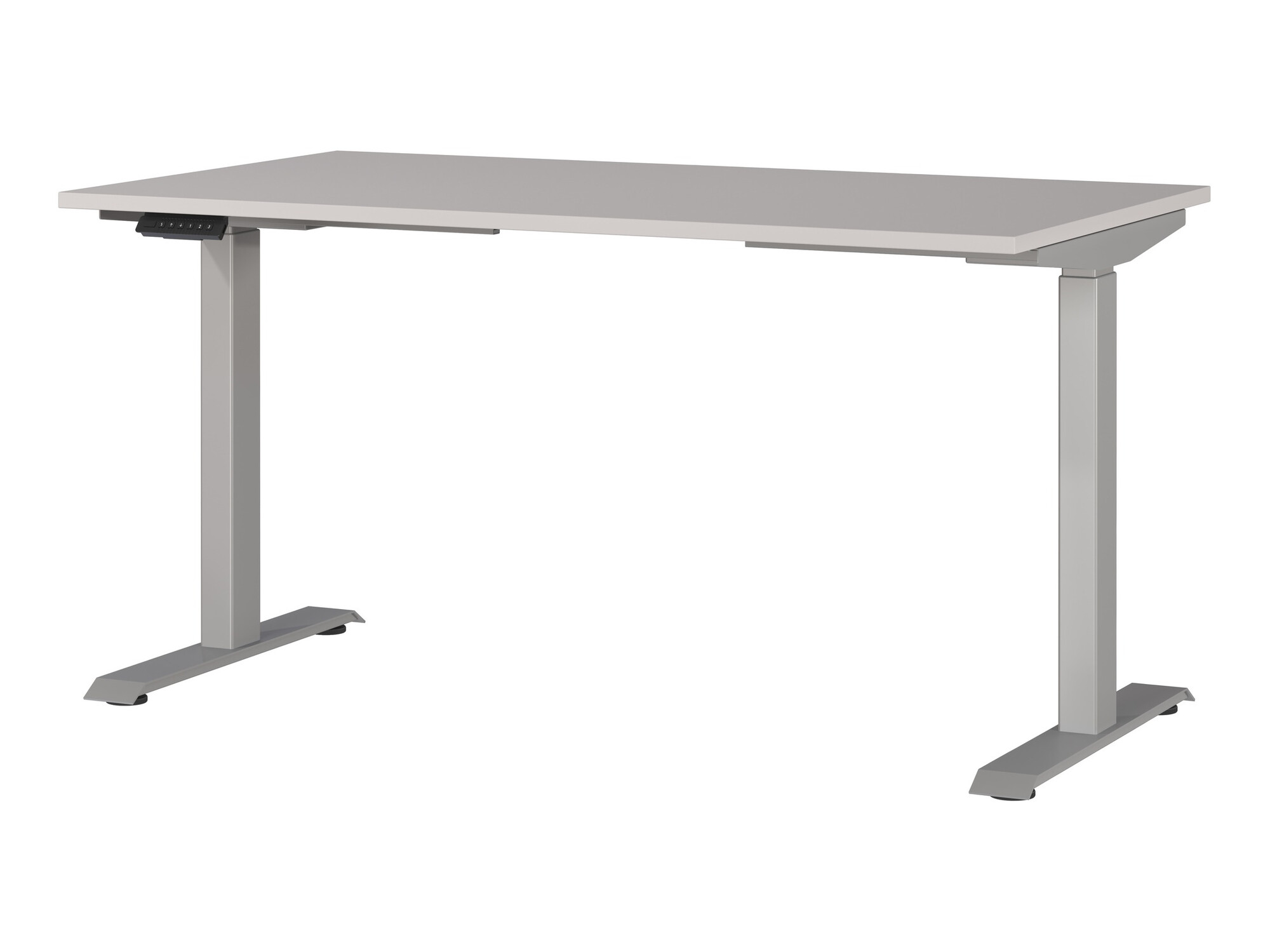 Radni stol podesiv po visini Sacramento 415 (Siva + Srebro)
