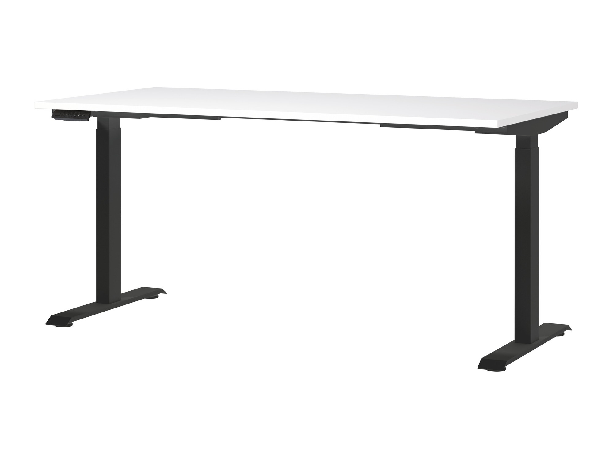 Radni stol podesiv po visini Sacramento 416 (Bijela + Crna)