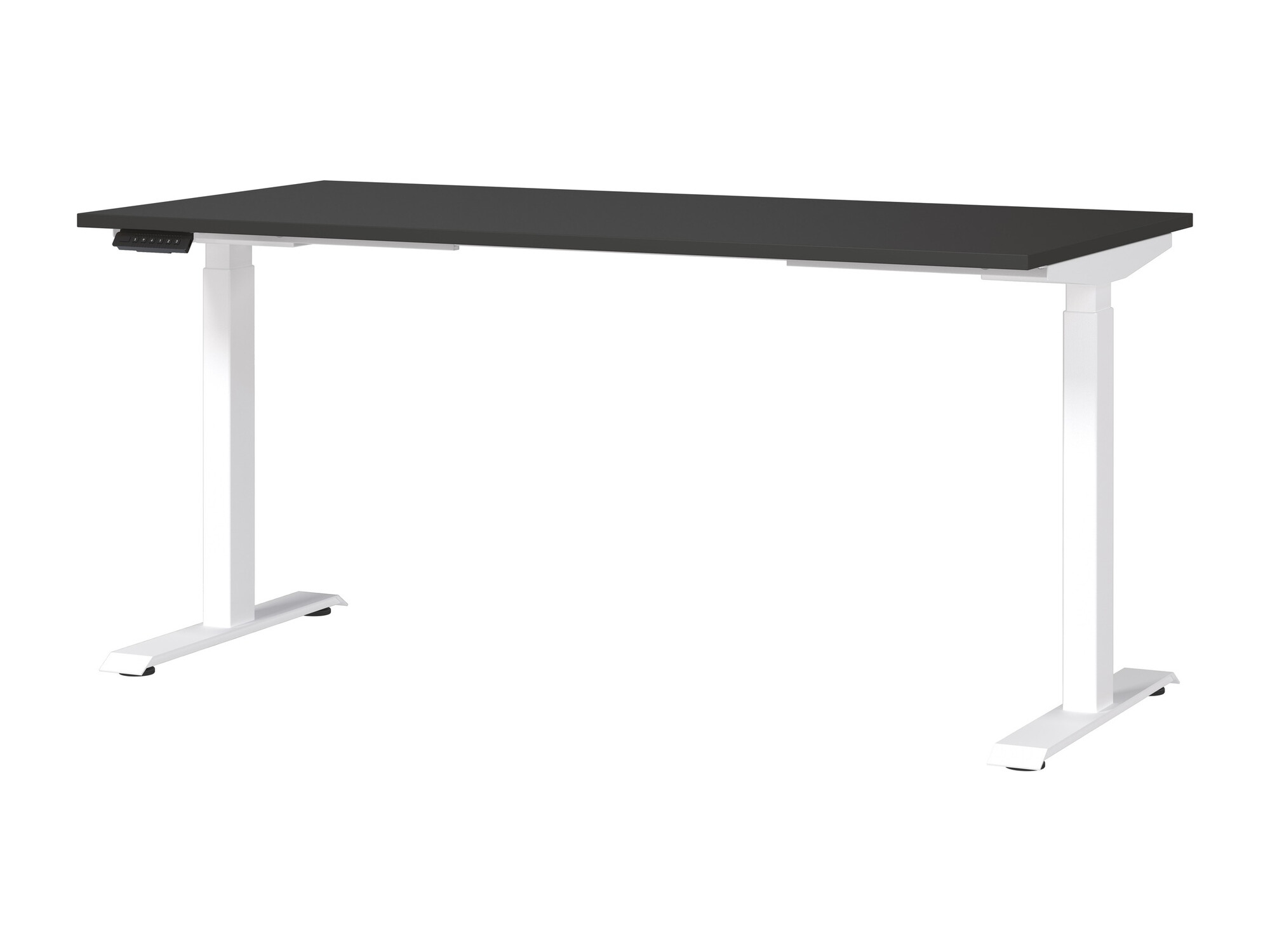 Radni stol podesiv po visini Sacramento 416 (Grafit + Bijela)