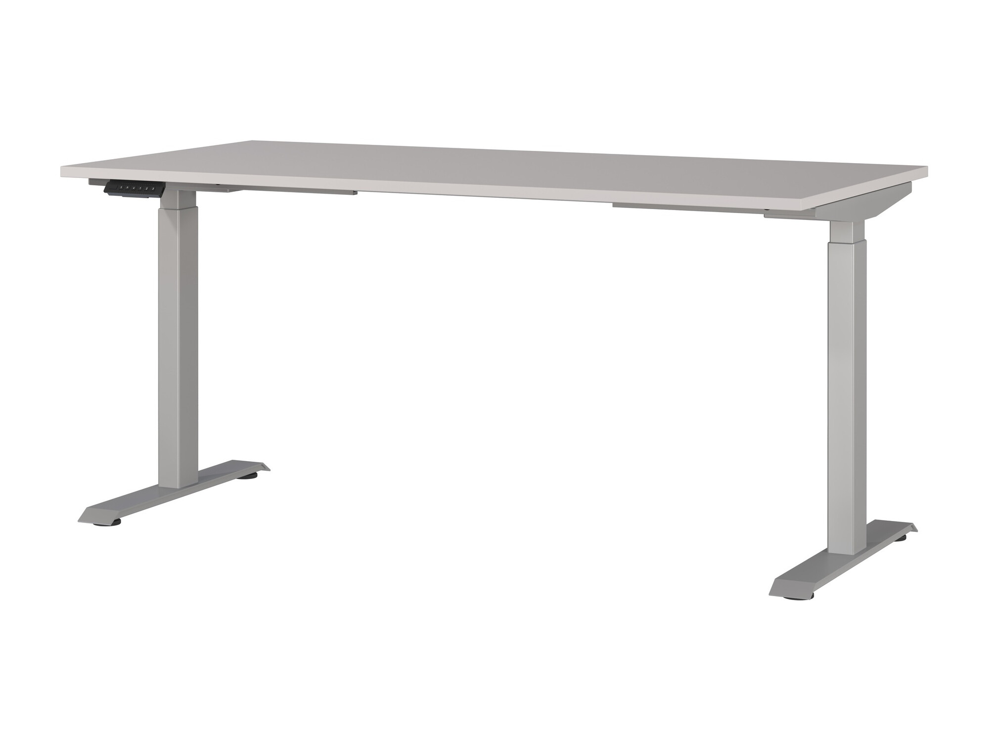 Radni stol podesiv po visini Sacramento 416 (Siva + Srebrna)