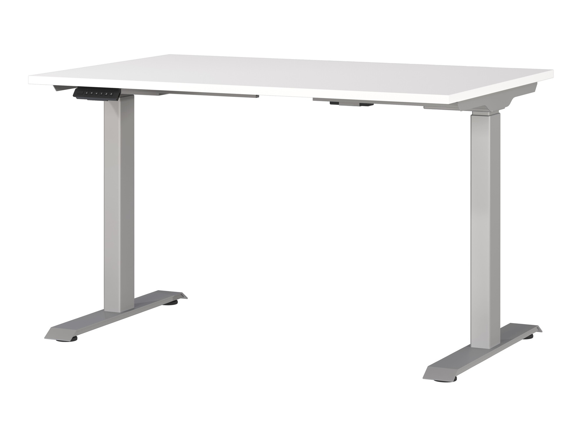 Radni stol podesiv po visini Sacramento 417 (Bijela + Srebrna)