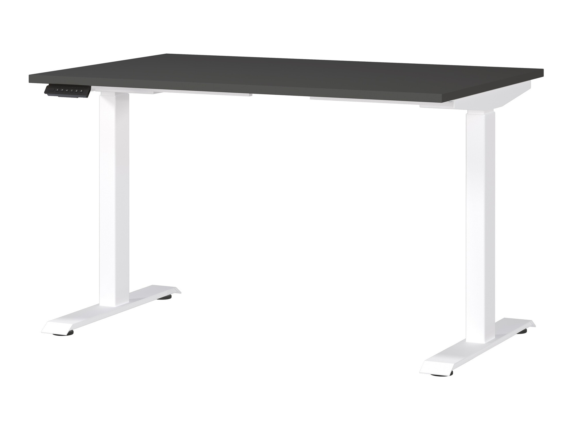 Radni stol podesiv po visini Sacramento 417 (Grafit + Bijela)