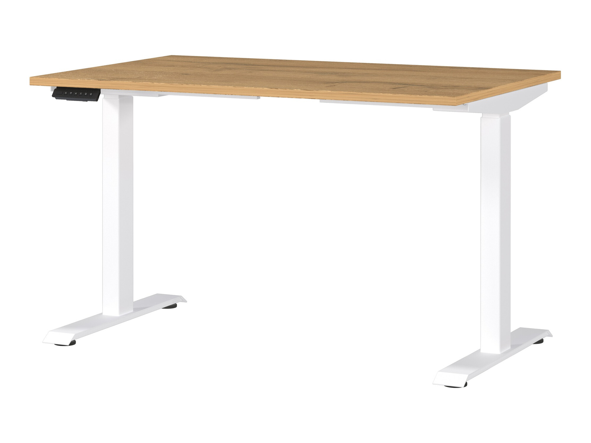 Radni stol podesiv po visini Sacramento 417 (Hrast Grandson + Bijela)