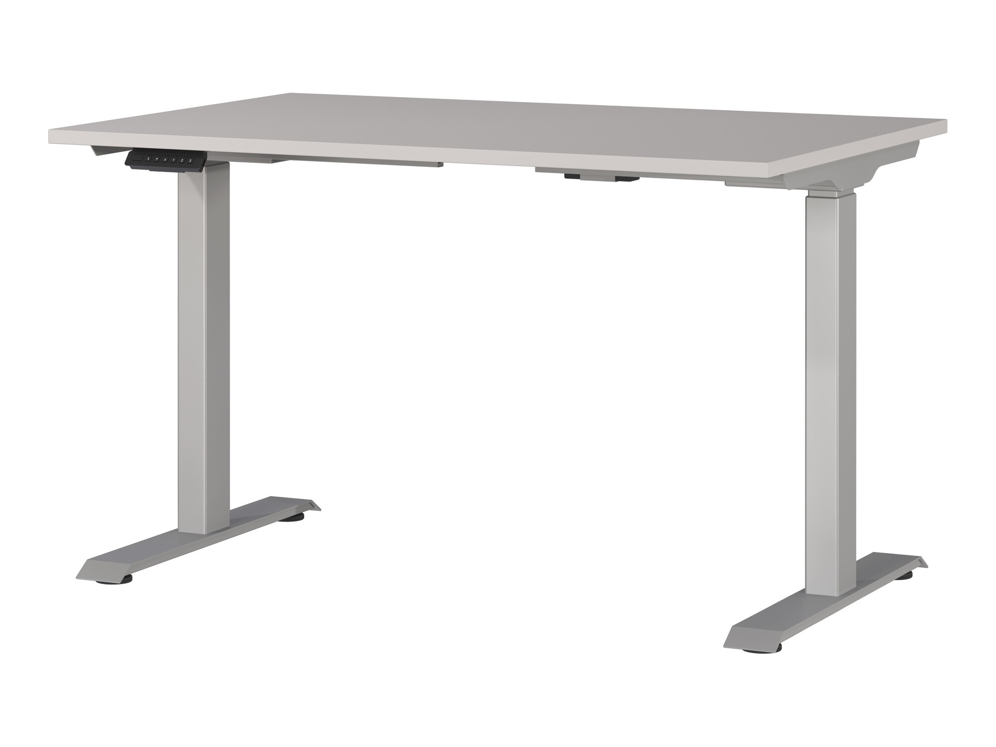 Radni stol podesiv po visini Sacramento 417 (Siva + Srebrna)