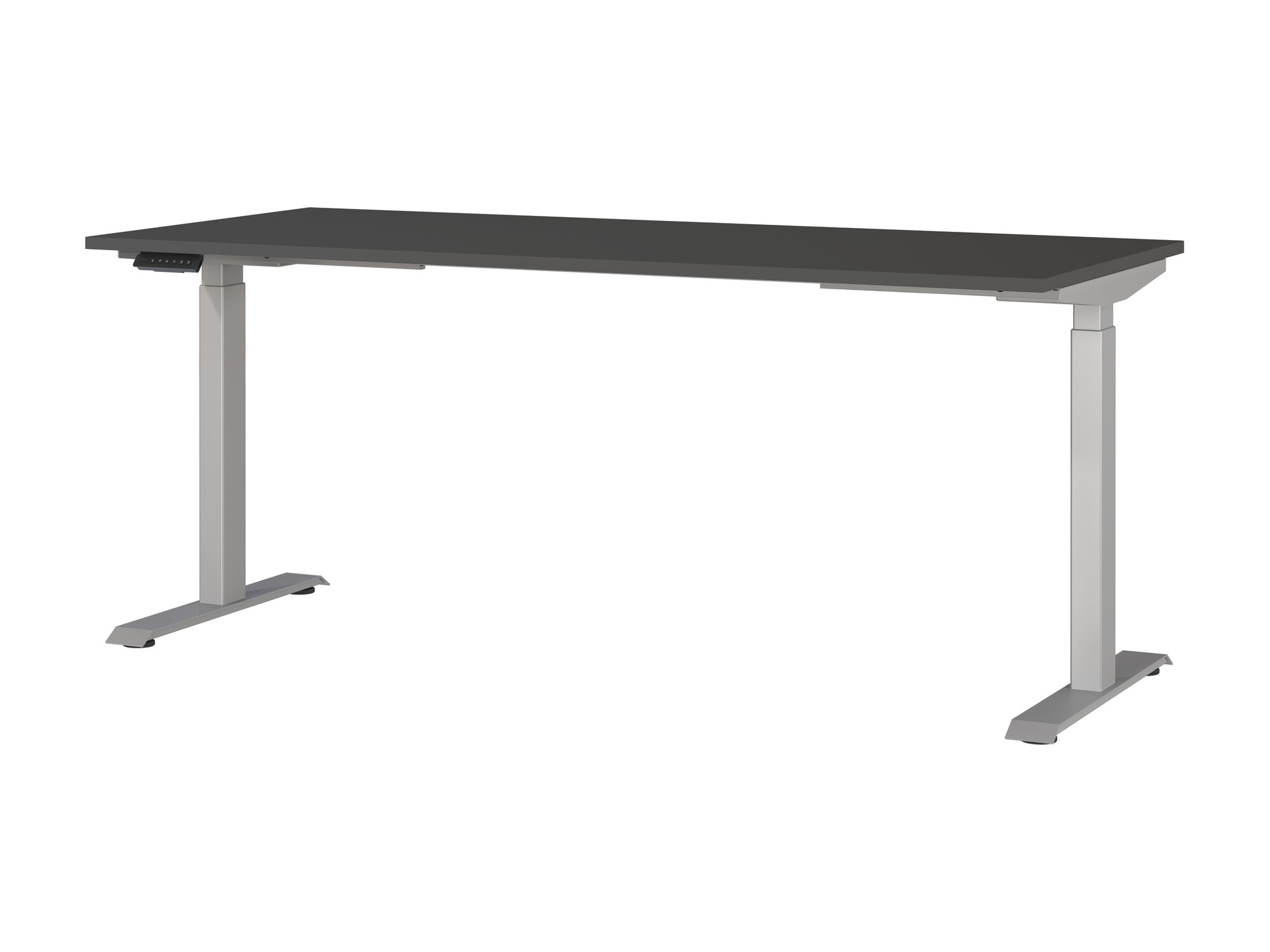 Radni stol podesiv po visini Sacramento 418 (Grafit + Srebrna)