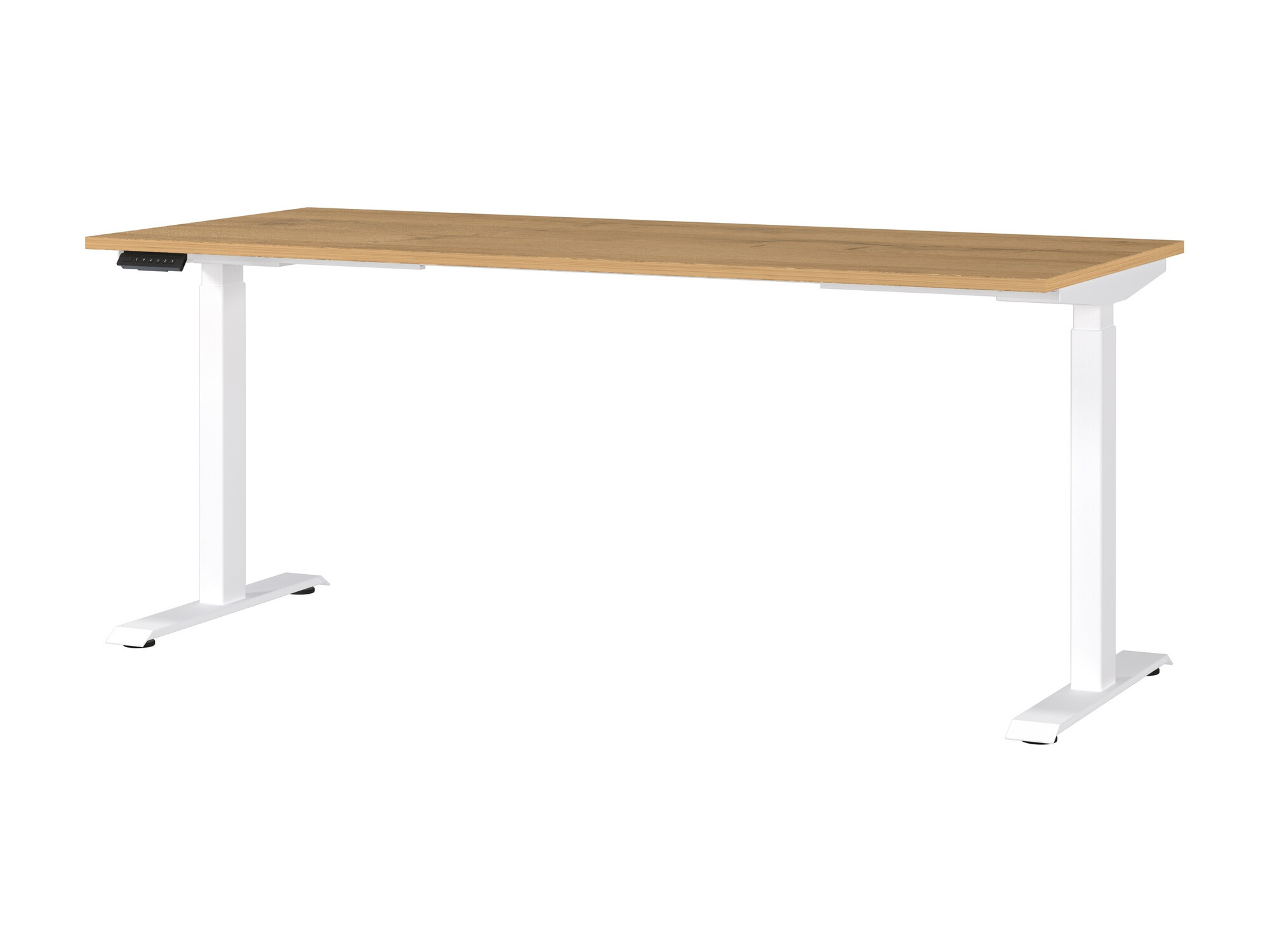 Radni stol podesiv po visini Sacramento 418 (Hrast Grandson + Bijela)