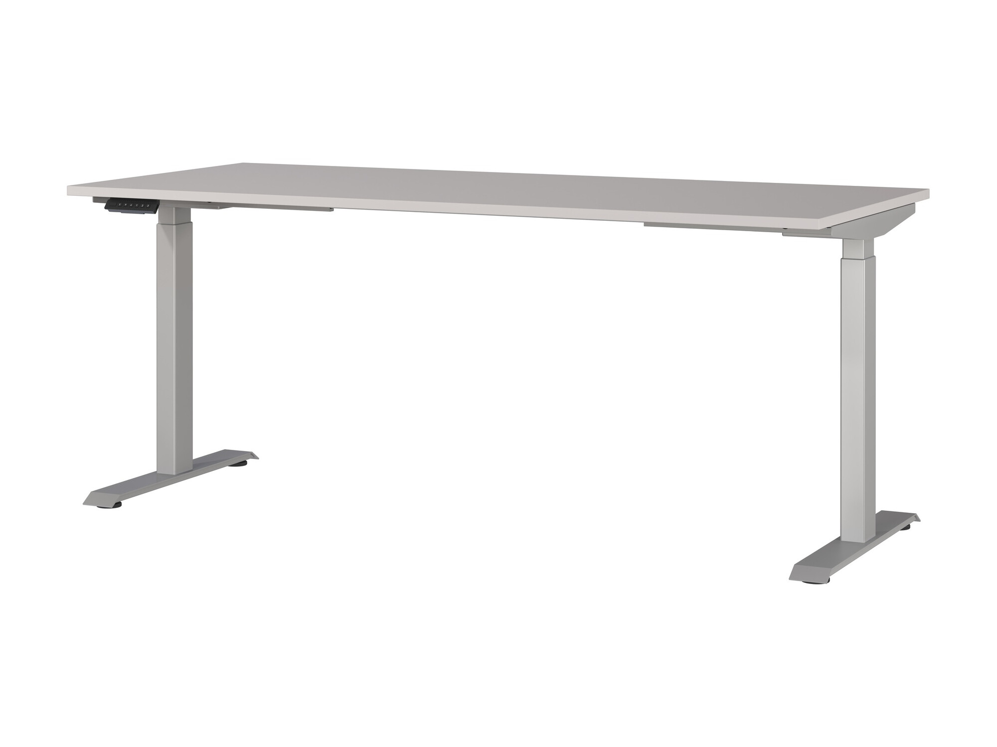 Radni stol podesiv po visini Sacramento 418 (Siva + Srebrna)