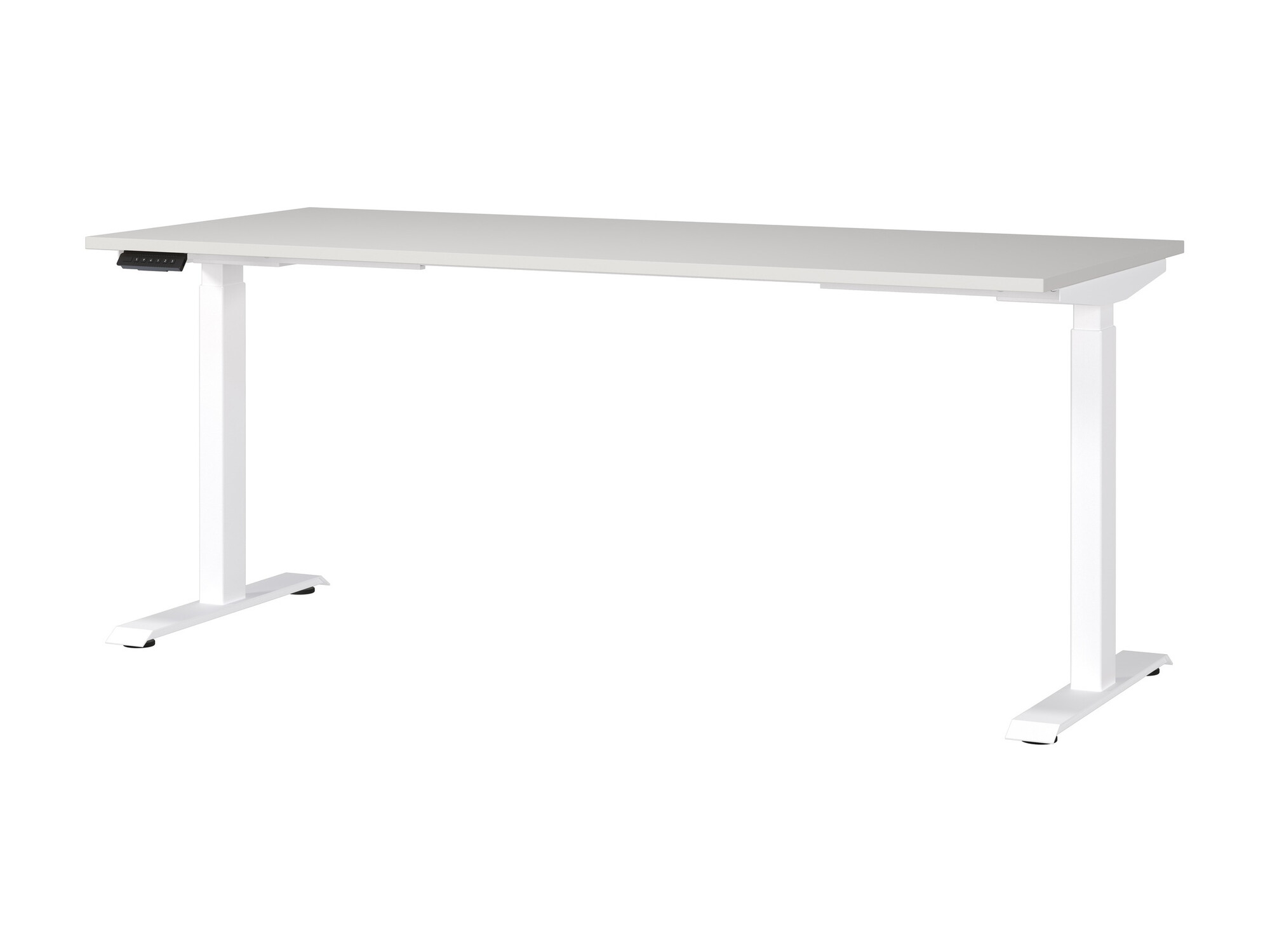 Radni stol podesiv po visini Sacramento 418 (Svijetlo siva + Bijela)