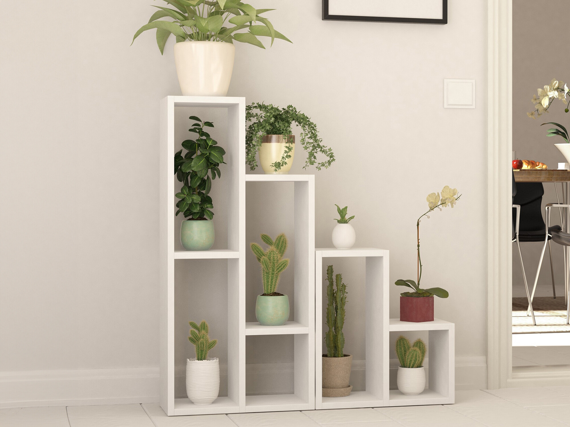 Set polica Kailua 1091 (Bijela)