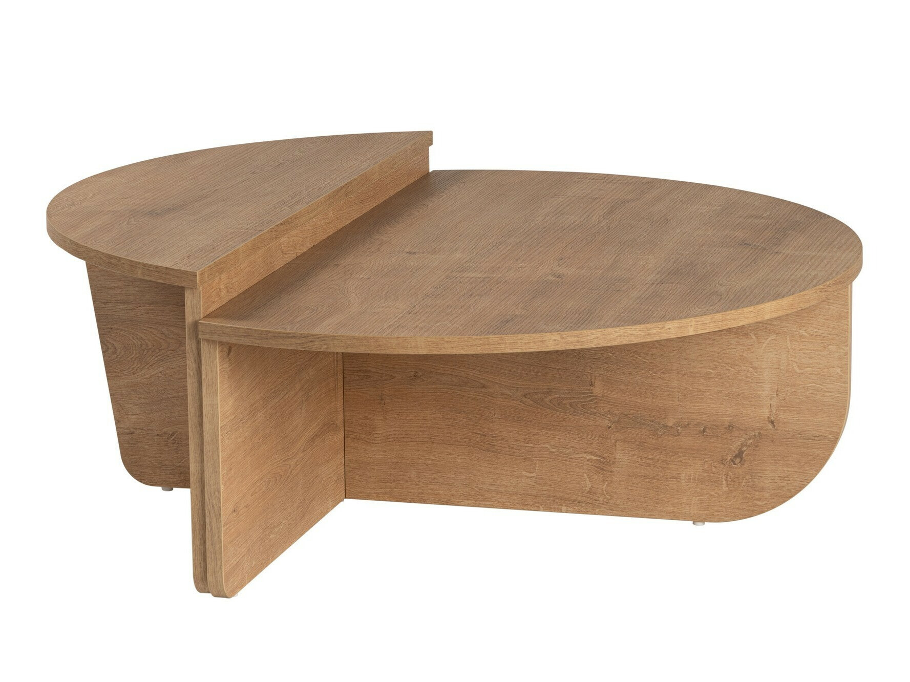 Set stolića za kavu Novato 100 (Hrast u boji meda)