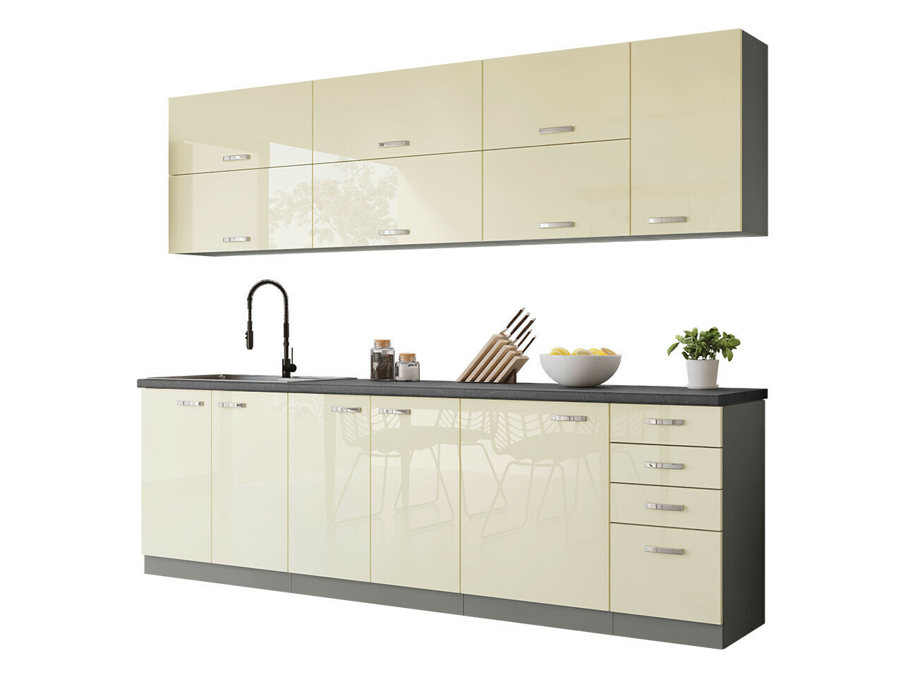 Modularan kuhinjski set Multi Cream 123