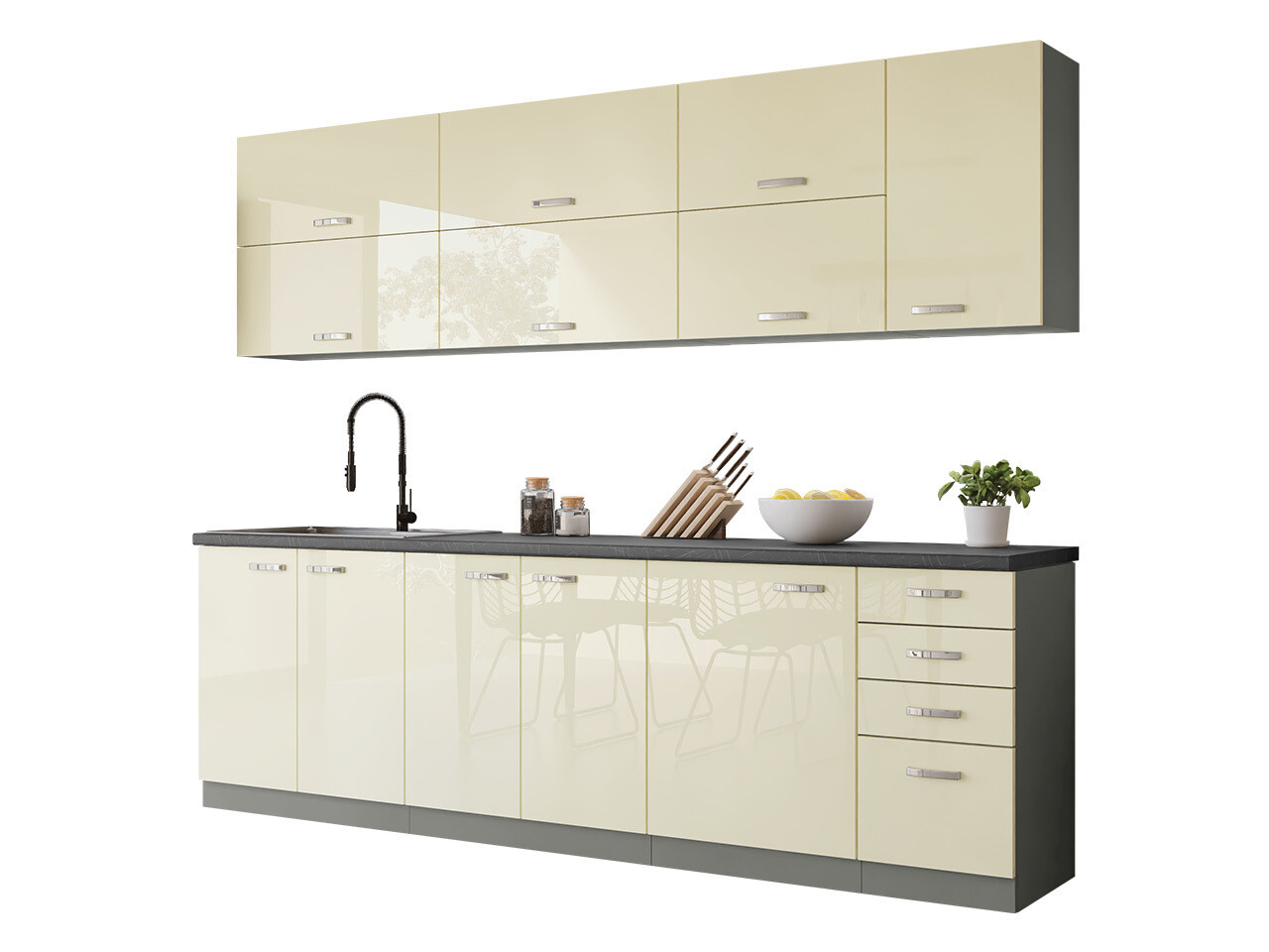 Modularan kuhinjski set Multi Cream 123