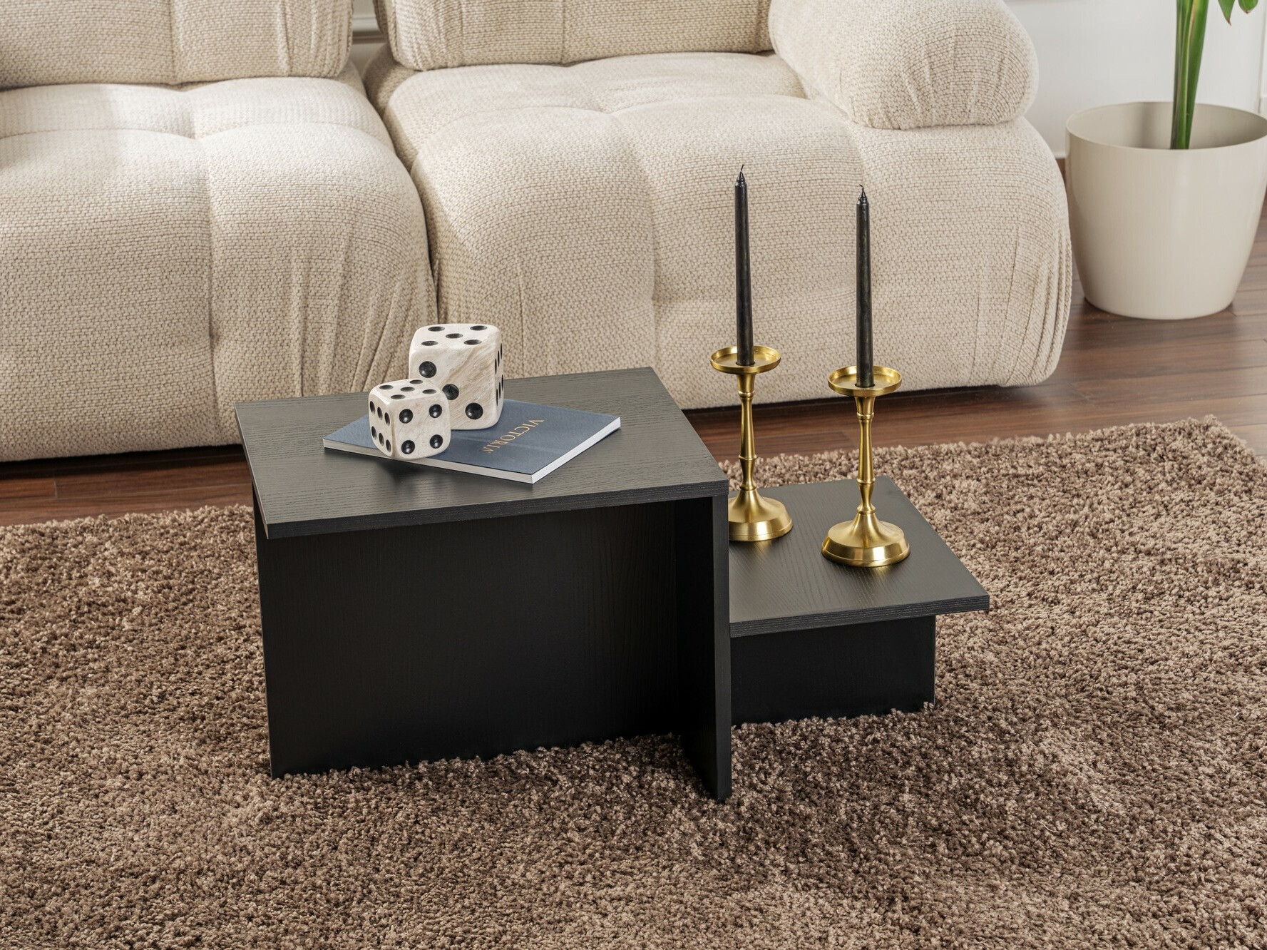 Stolić za kavu Novato 104 (Crna)