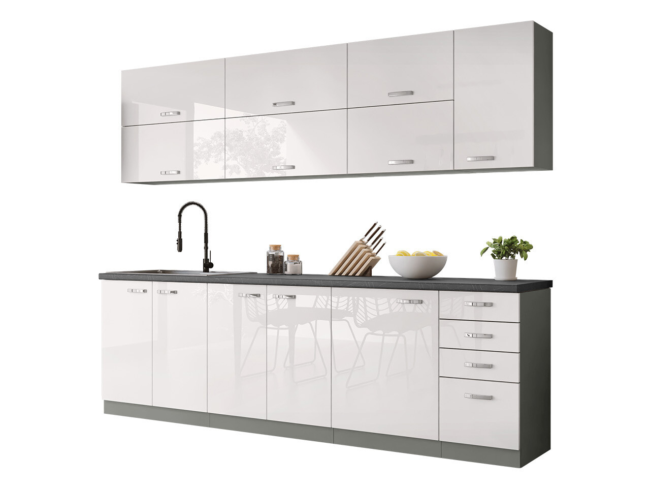 Modularan kuhinjski set Multi White 123