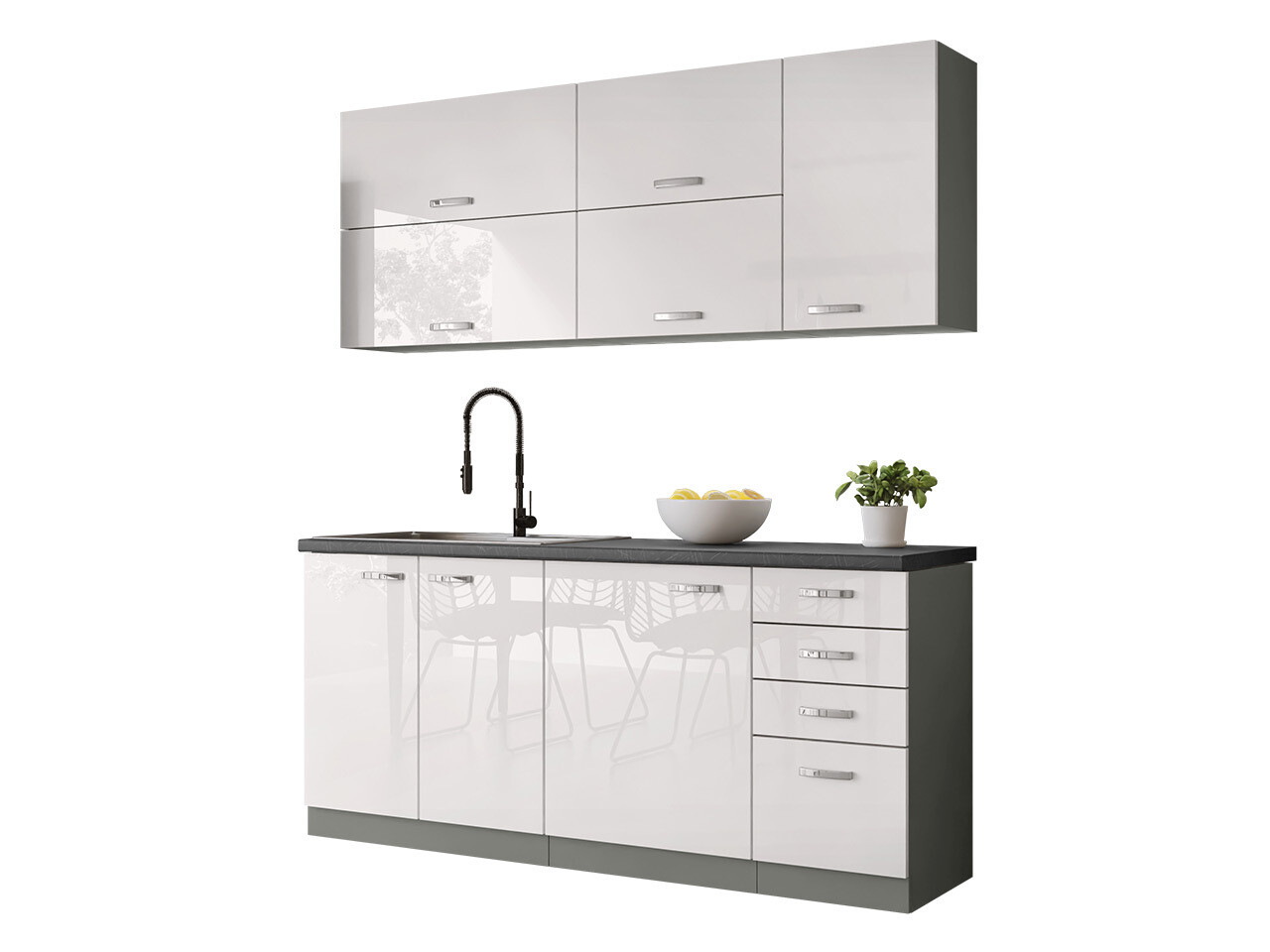 Modularan kuhinjski set Multi White 124