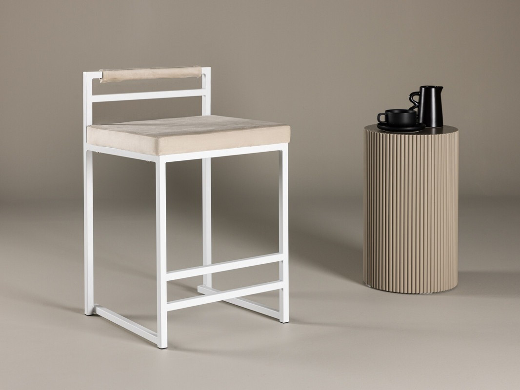 Polubarska stolica Dallas 4519 (Bijela + Bež)