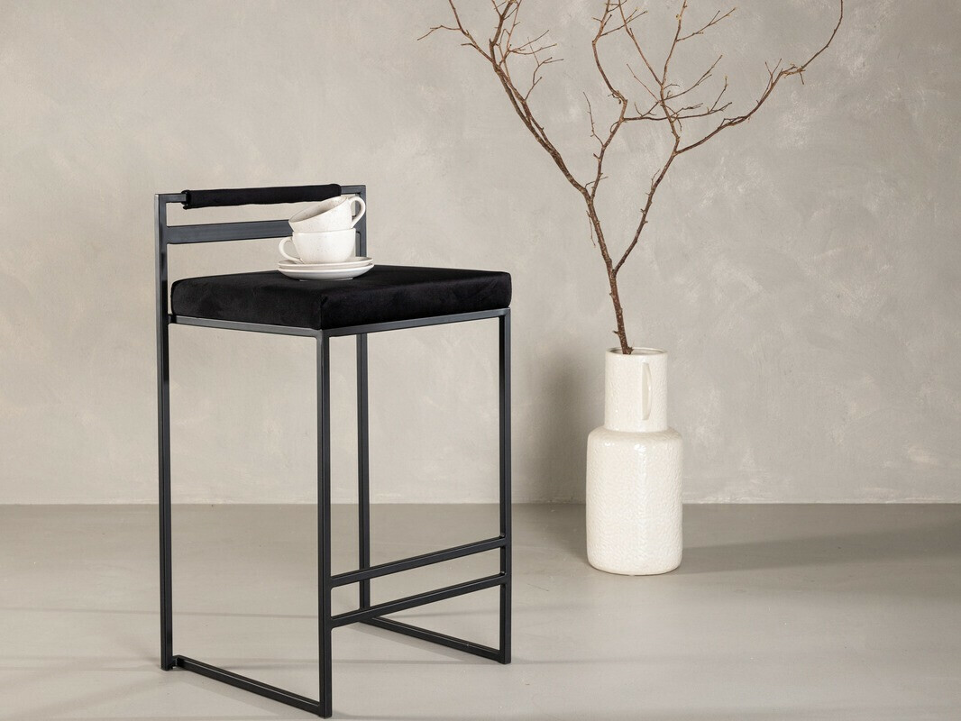 Polubarska stolica Dallas 4519 (Crna)