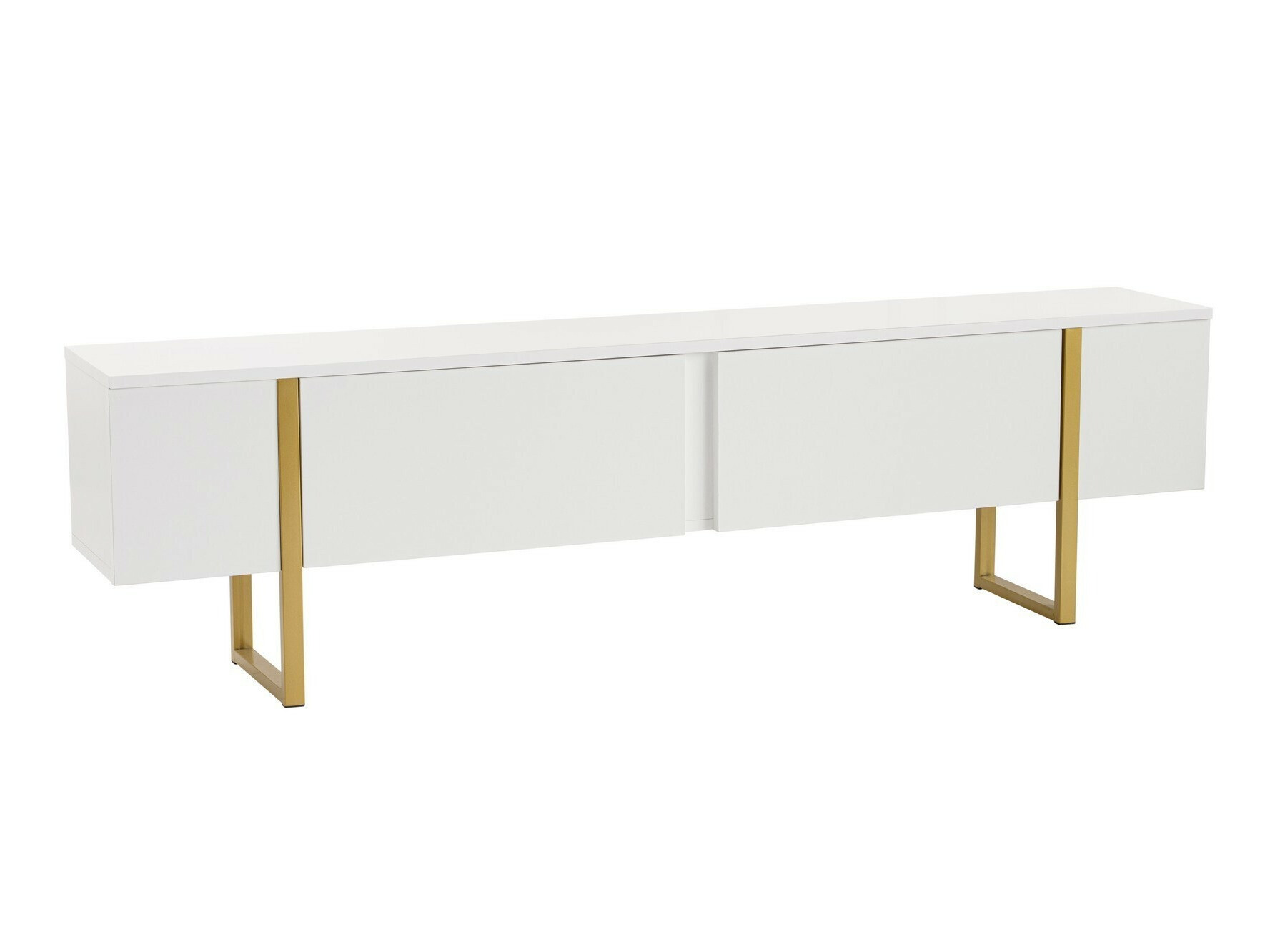 TV stol Novato 105 (Bijela + Zlatno)