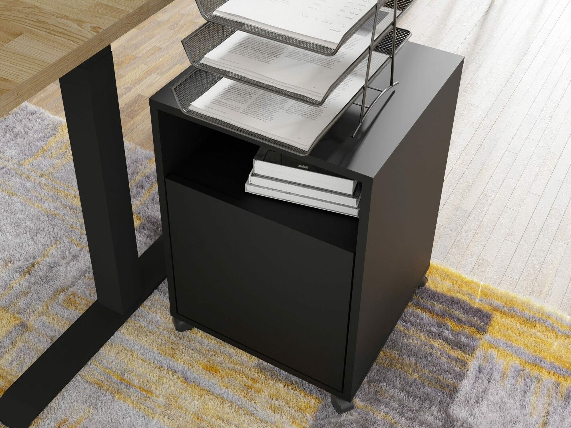 Ladičar Buffalo 190 (Crna)