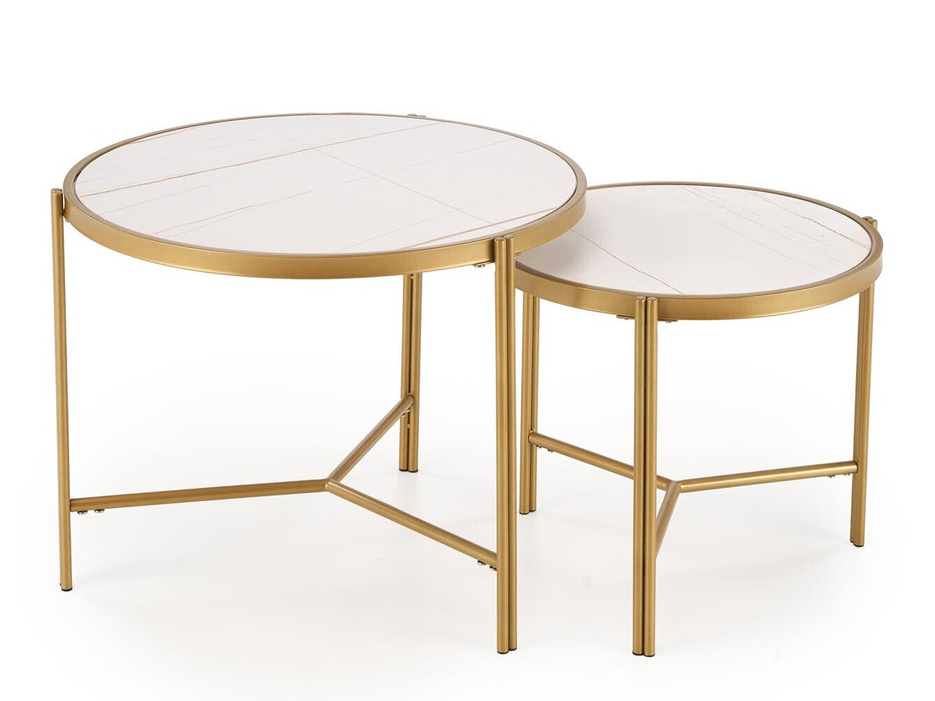 Set stolića za kavu Houston 1867 (Bijeli mramor)