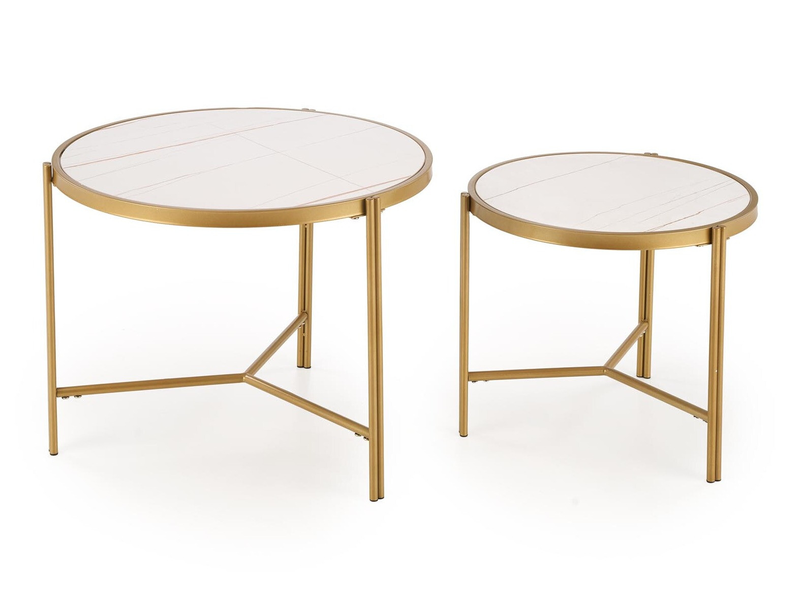 Set stolića za kavu Houston 1867 (Bijeli mramor)