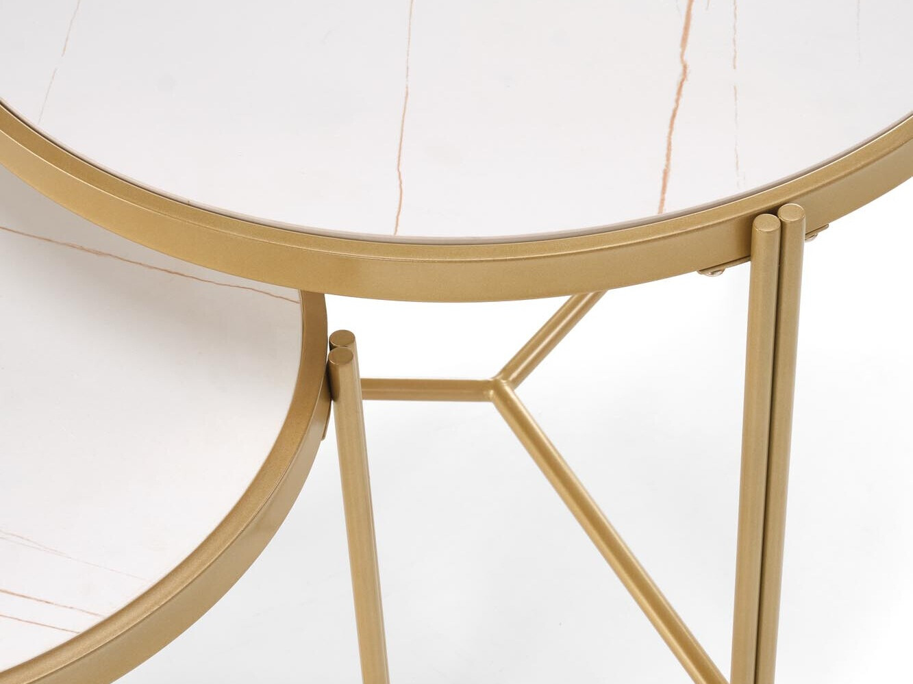 Set stolića za kavu Houston 1867 (Bijeli mramor)