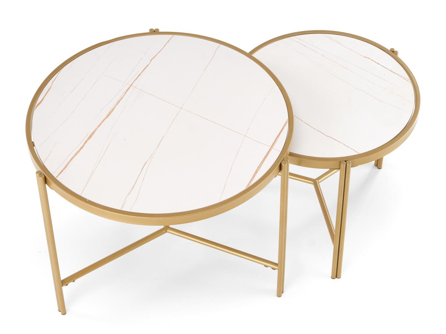 Set stolića za kavu Houston 1867 (Bijeli mramor)