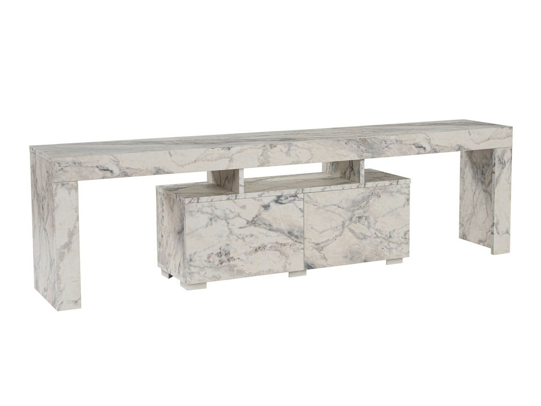 TV stol Novato 108 (Bijeli mramor)