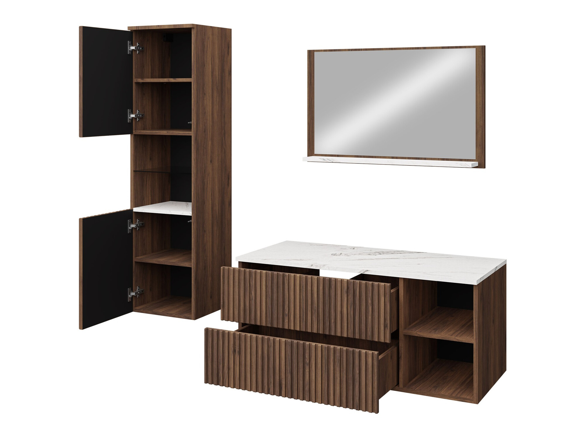 Kupaonski namještaj Ophruvi 104 (Orah)