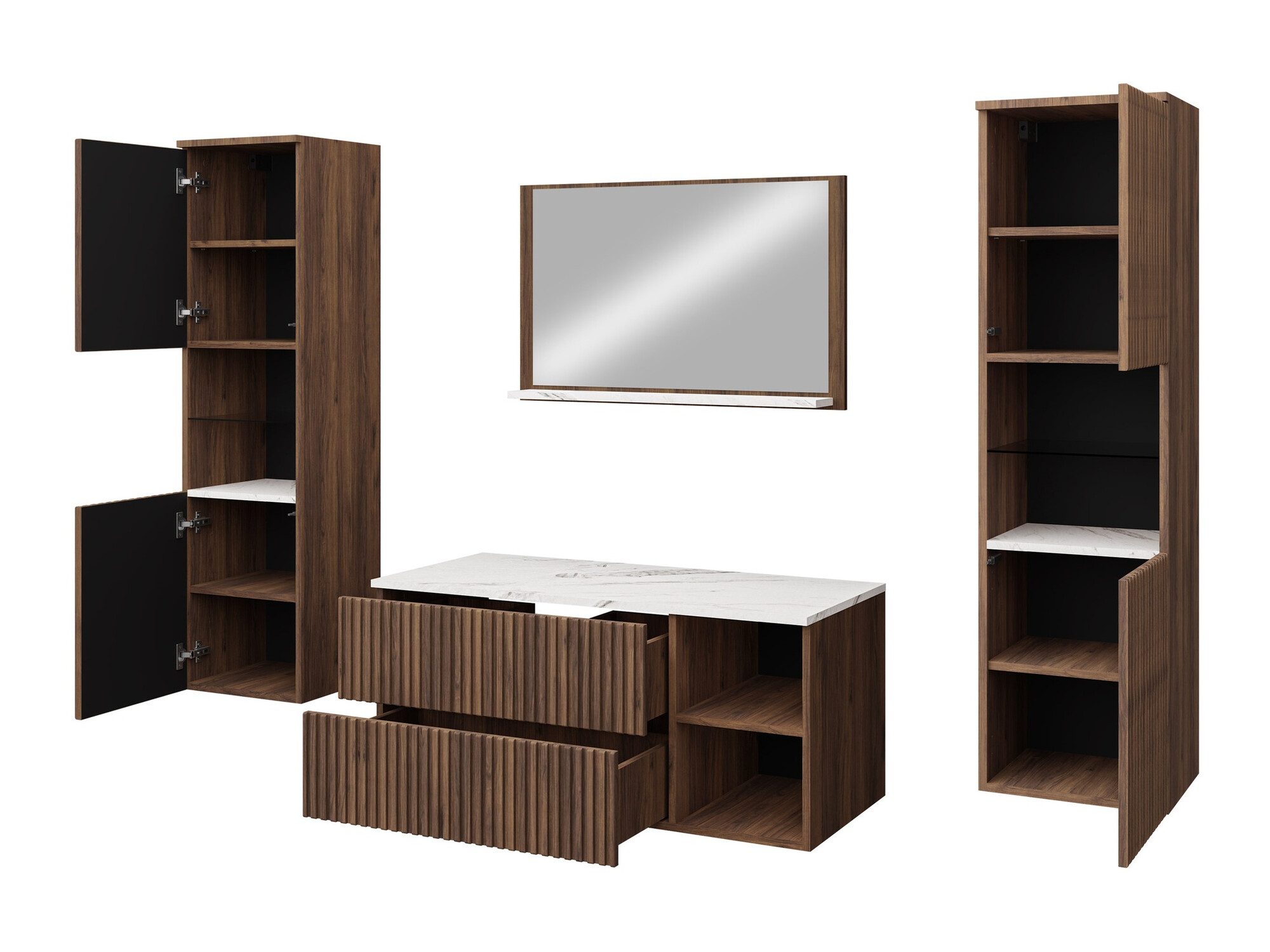 Kupaonski namještaj Ophruvi 105 (Orah)