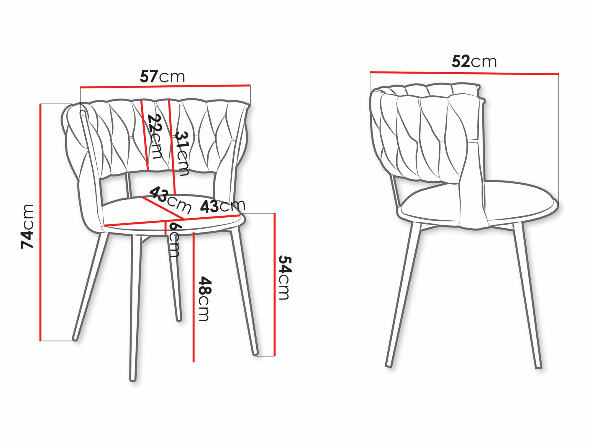 Stolica Comfivo Hilaritas IX (Siva)