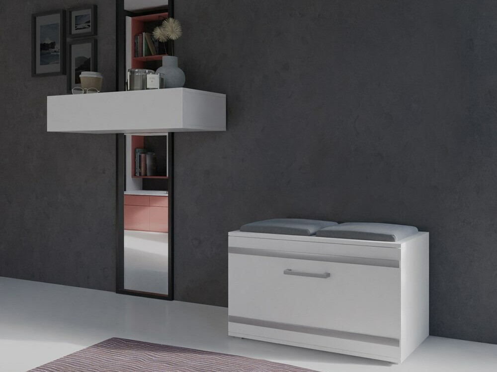 Ormarić za cipele Mandeville 179 (Bijela)