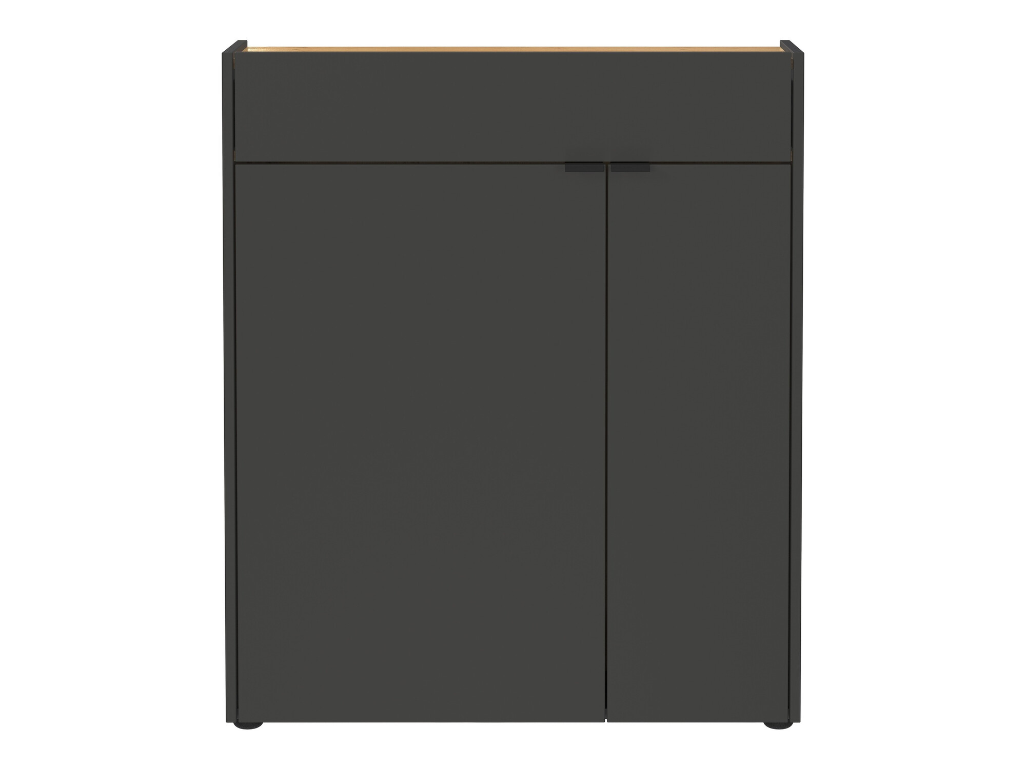 Polica za cipele Cirsale 110 (Grafit + Navarra hrast)