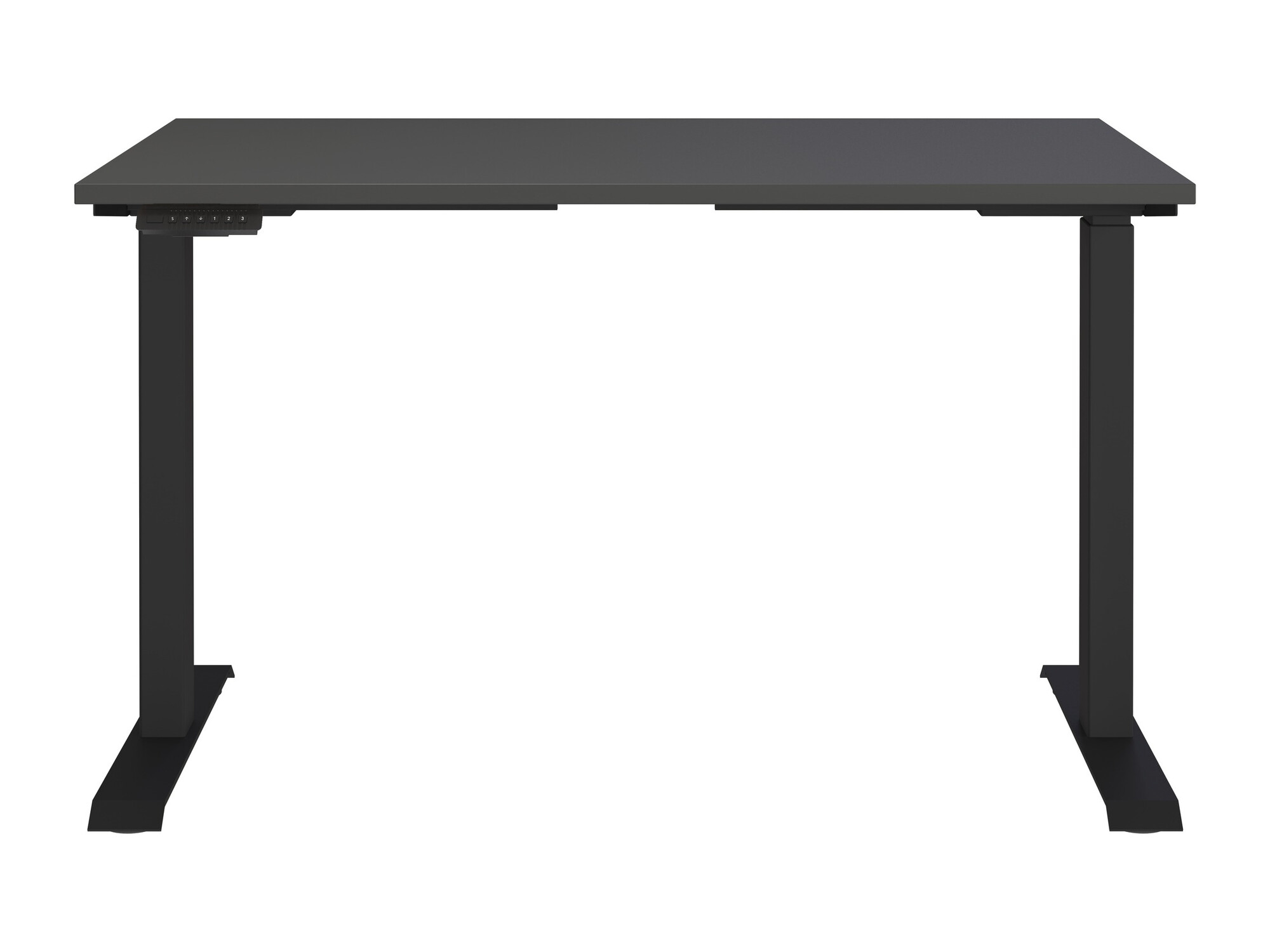 Radni stol podesiv po visini Vesbeno 104 (Grafit + Crna)