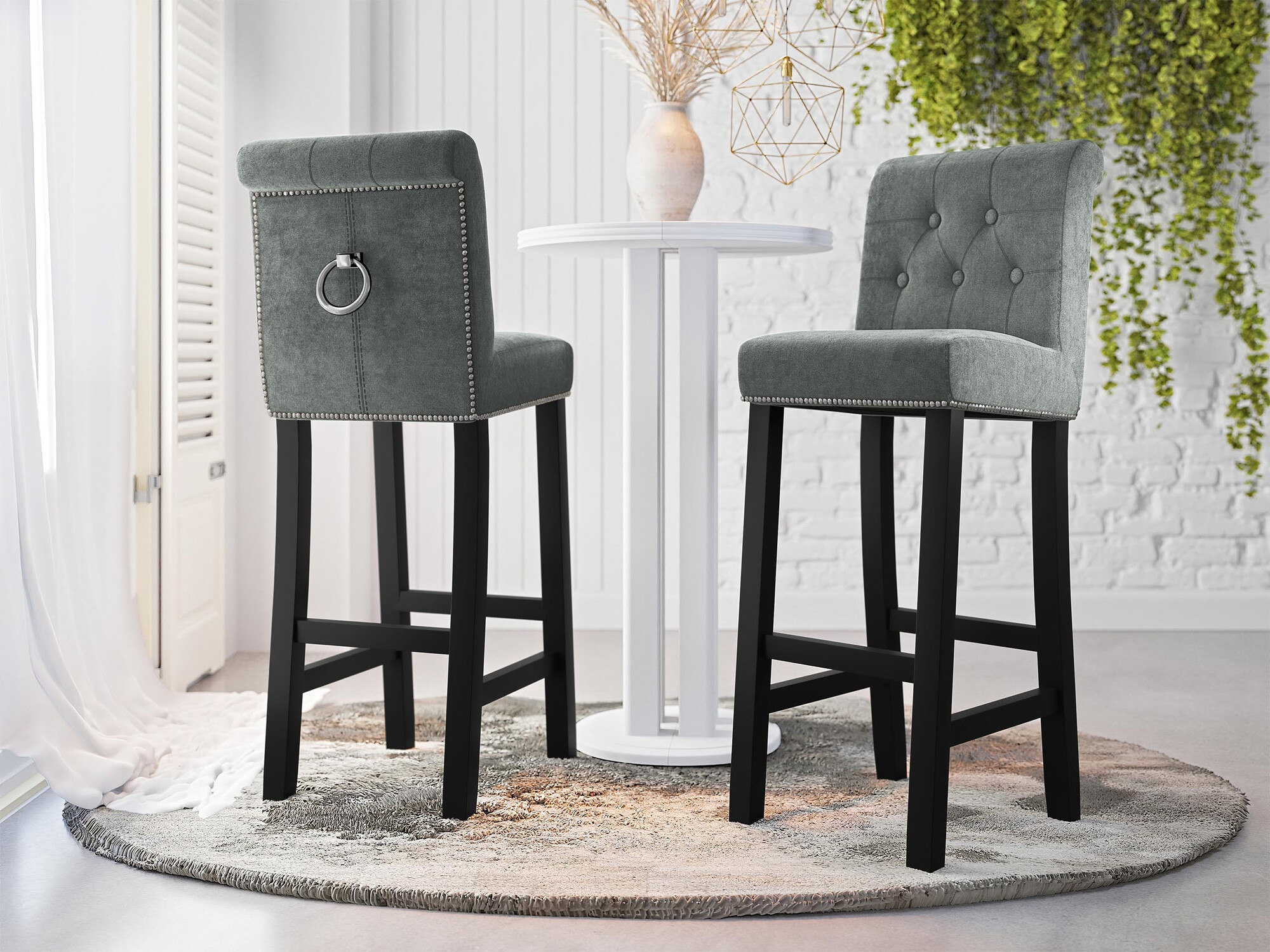 Barska stolica Jackson 100 (Crna + Magic Velvet 2217)