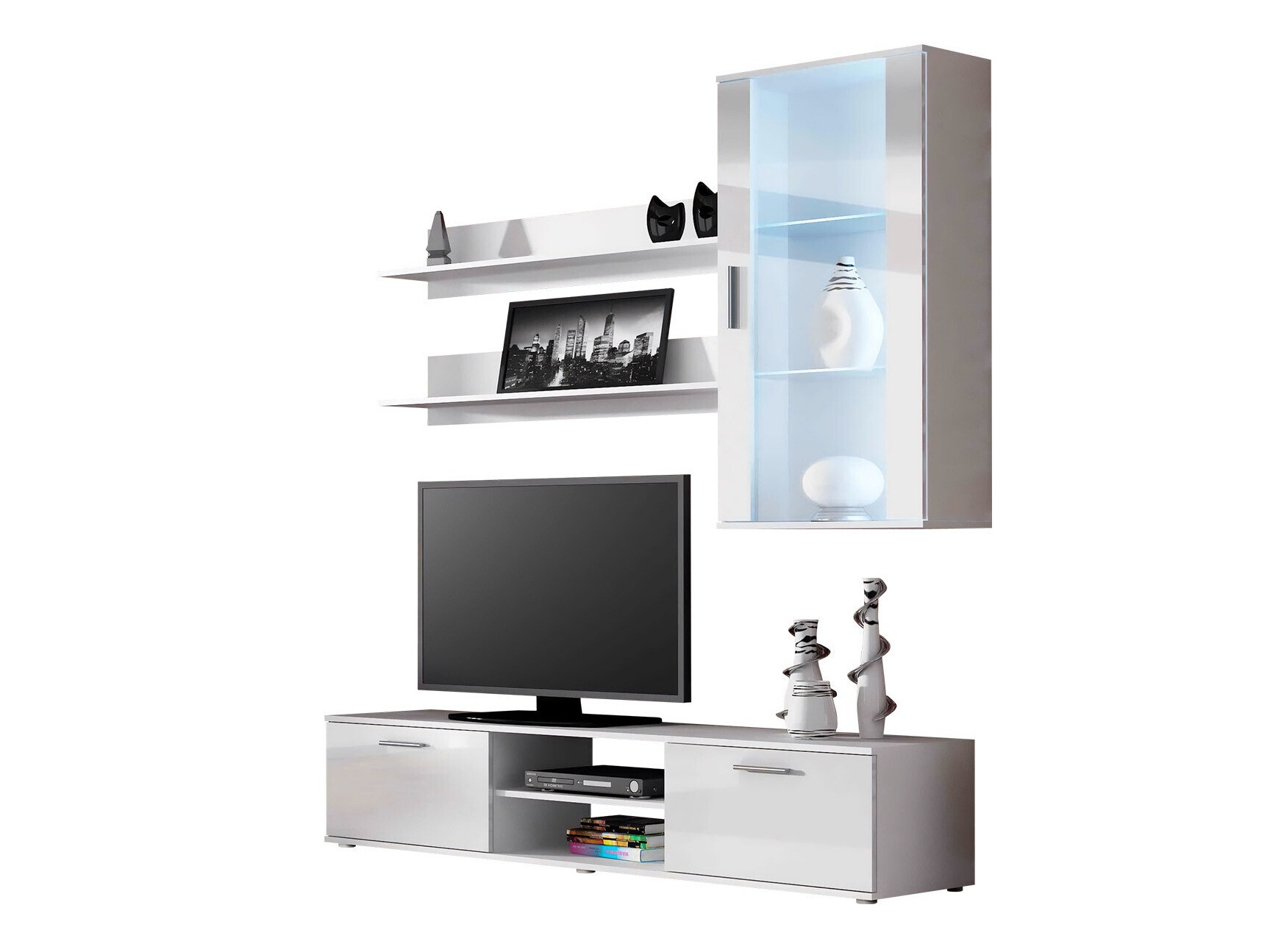 Dnevni boravak Tornola 113 (Bijela + Sjajno bijela)