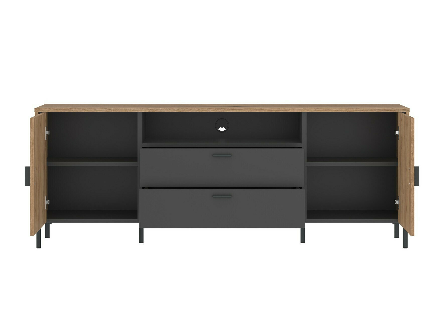 TV stol Morelmi 101 (Antracit + Hrast)