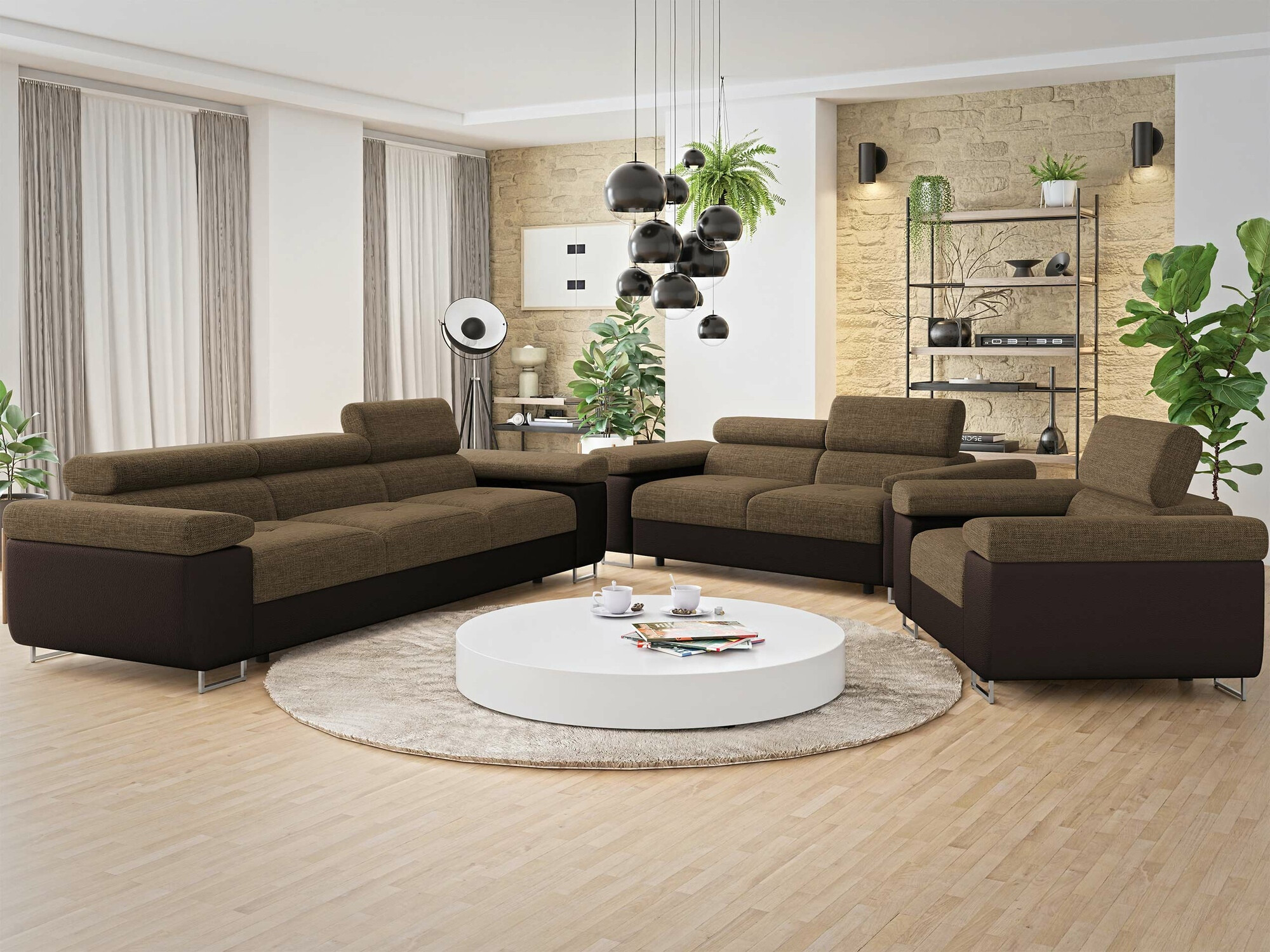 Kauč Comfivo Vinetum III (Soft 066 + Lux 03)