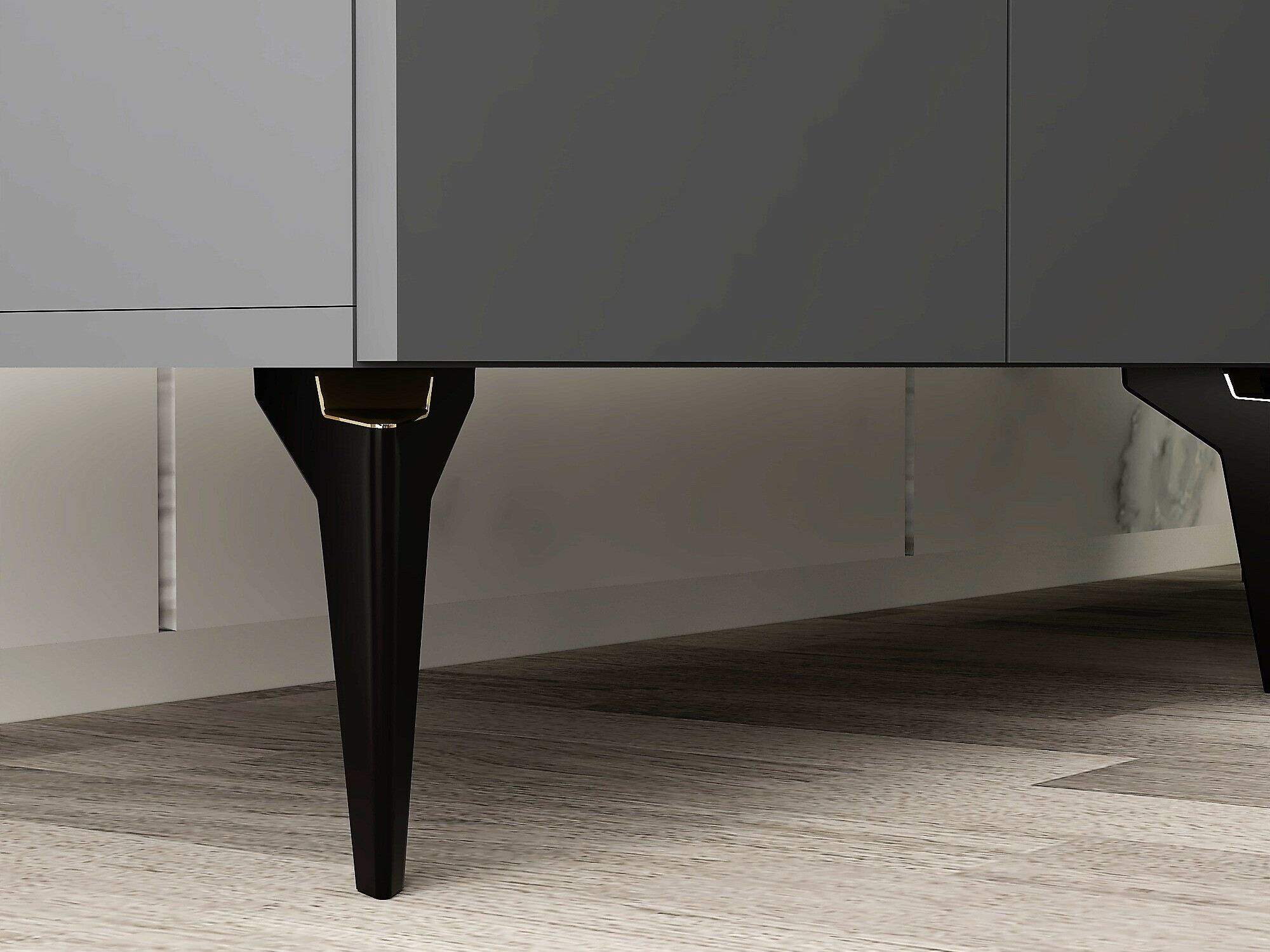 Ormarić Kailua 2265 (Antracit + Zlatna)