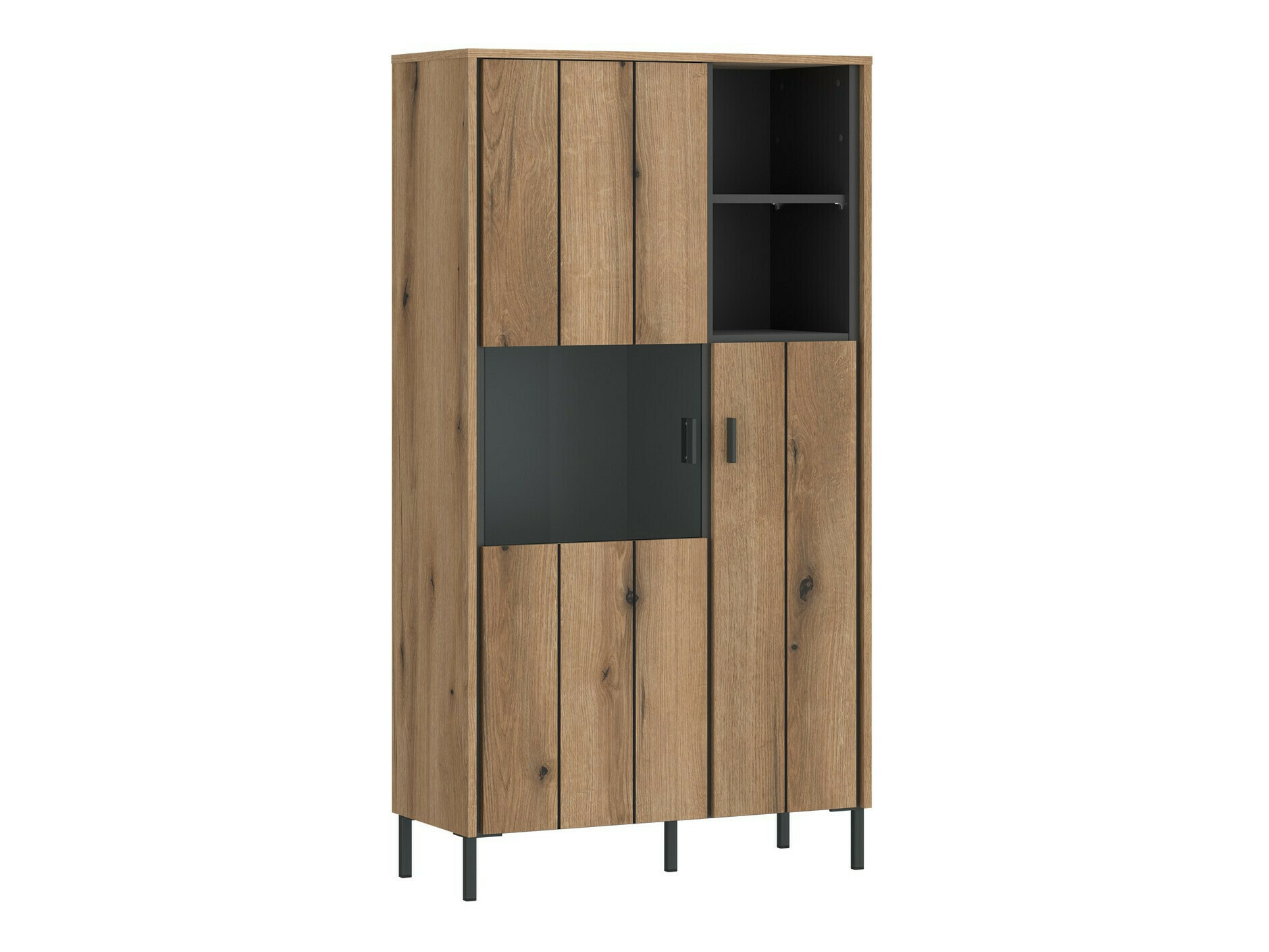 Polica Morelmi 108 (Antracit + Hrast)